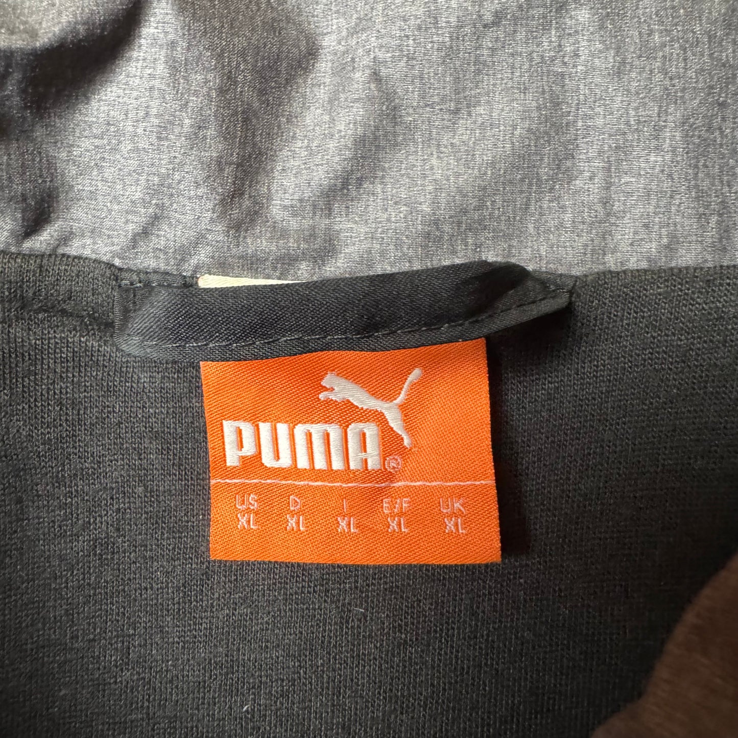 Black Borussia Dortmund Puma Vintage Windbreaker - XL