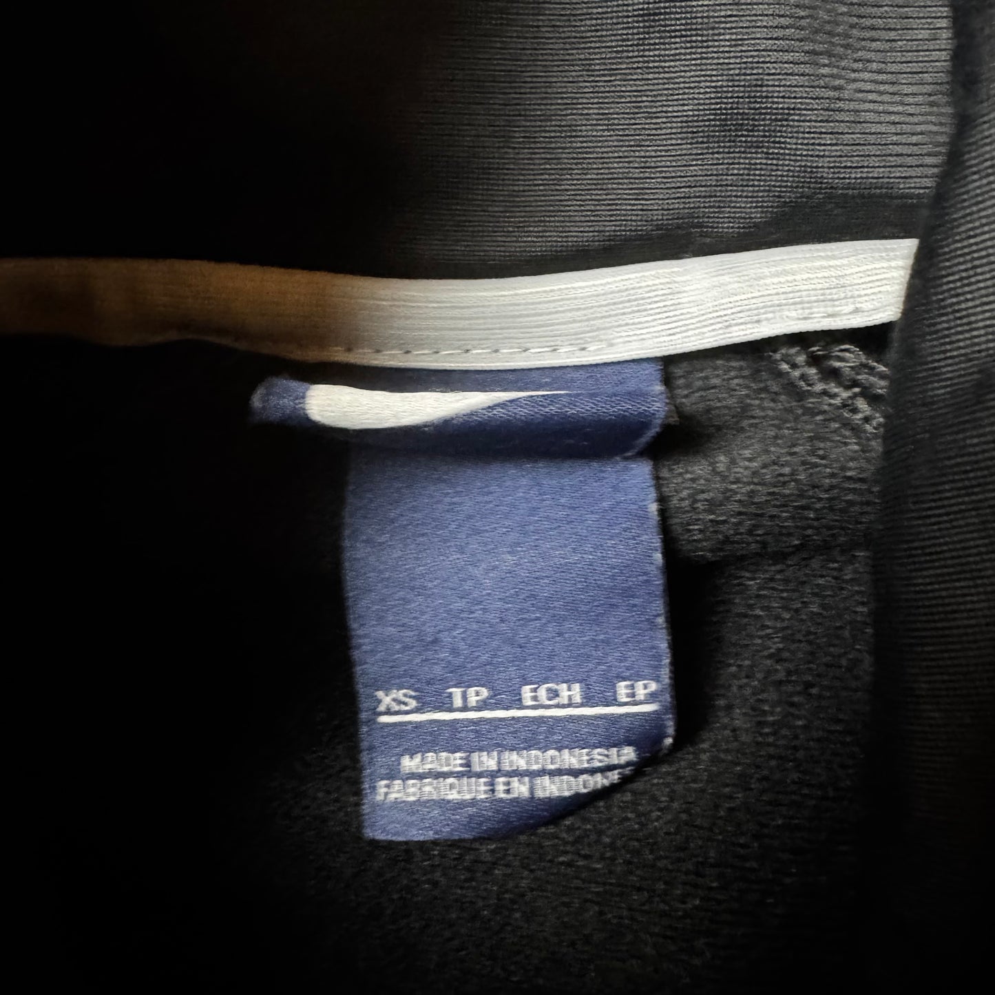 Black Nike Zip Up Hoodie - XS