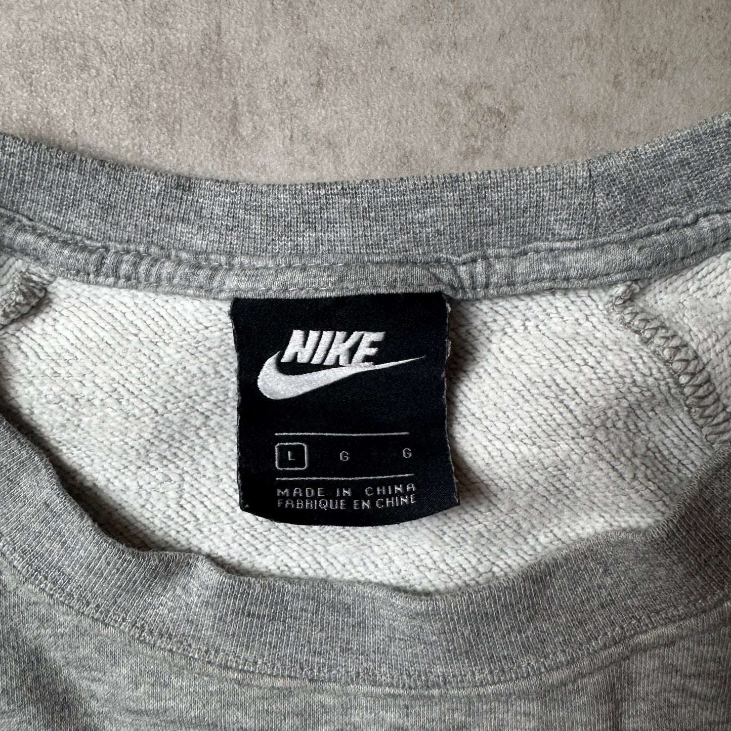 Gray Nike Sweatshirt - L