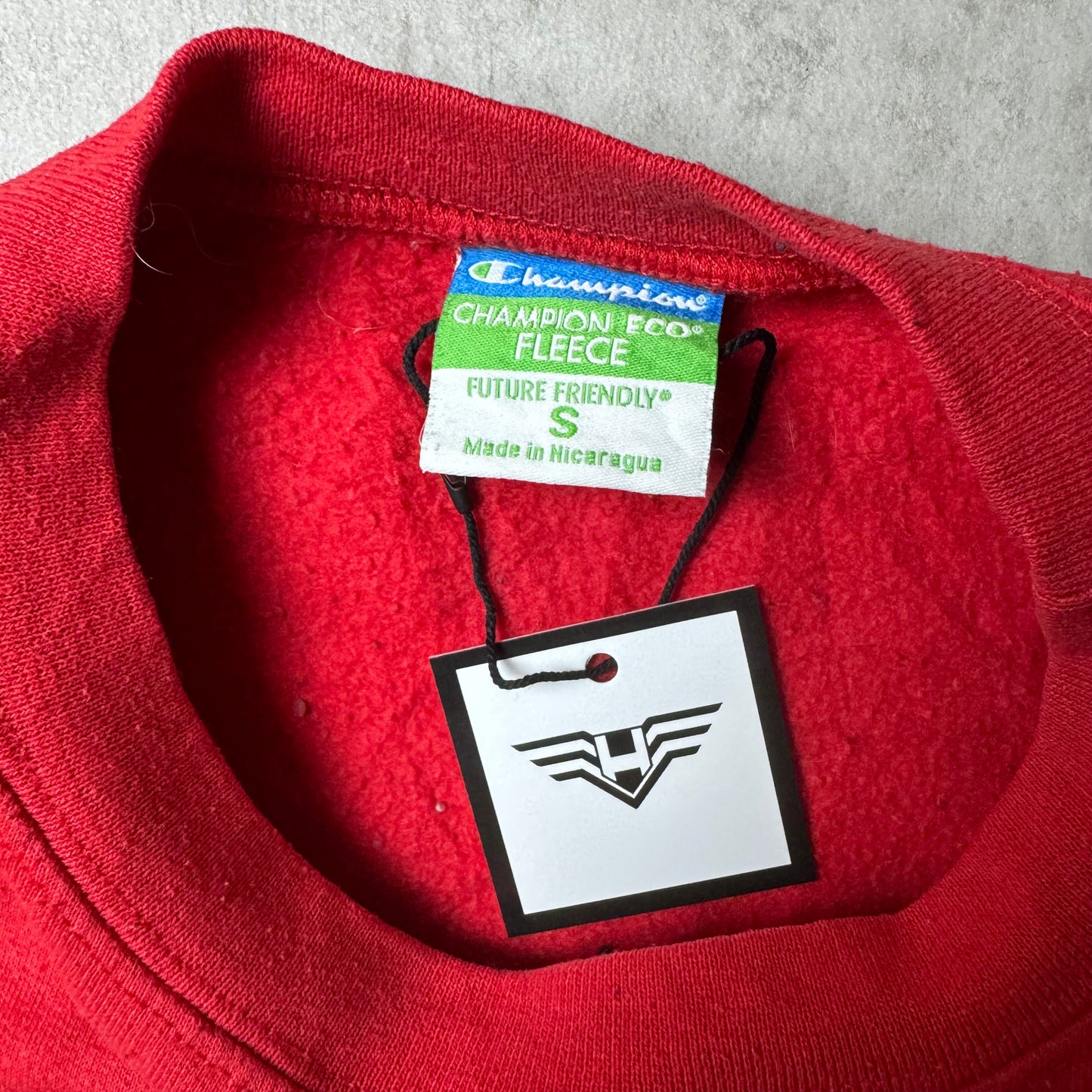 Red Champion Dakota Sweatshirt - Size S