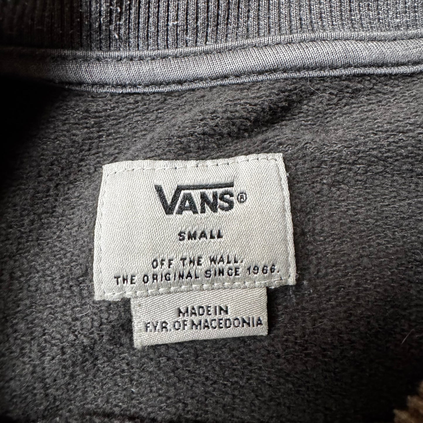 Gray Vans Sweatshirt - S