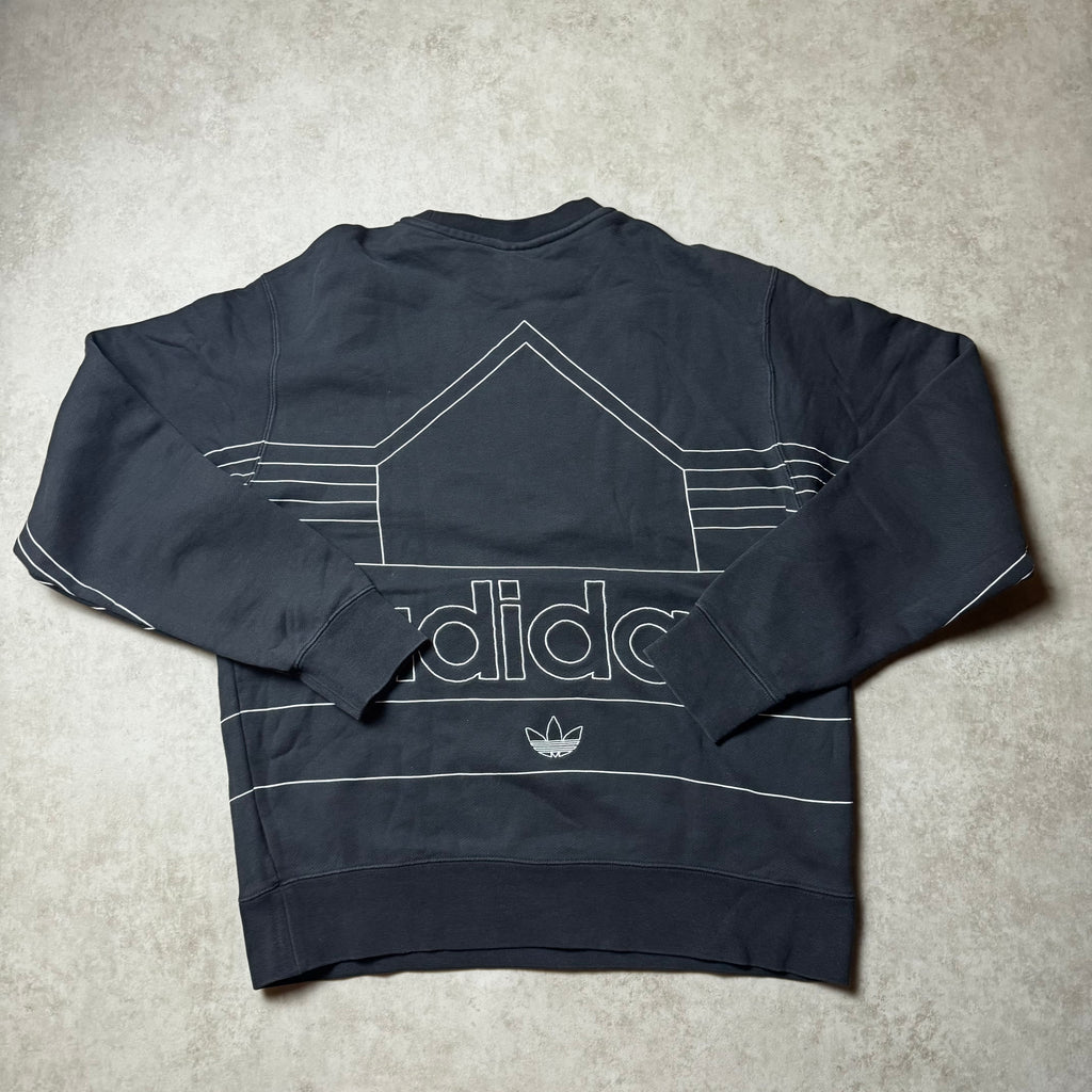 Black Adidas Sweatshirt - M