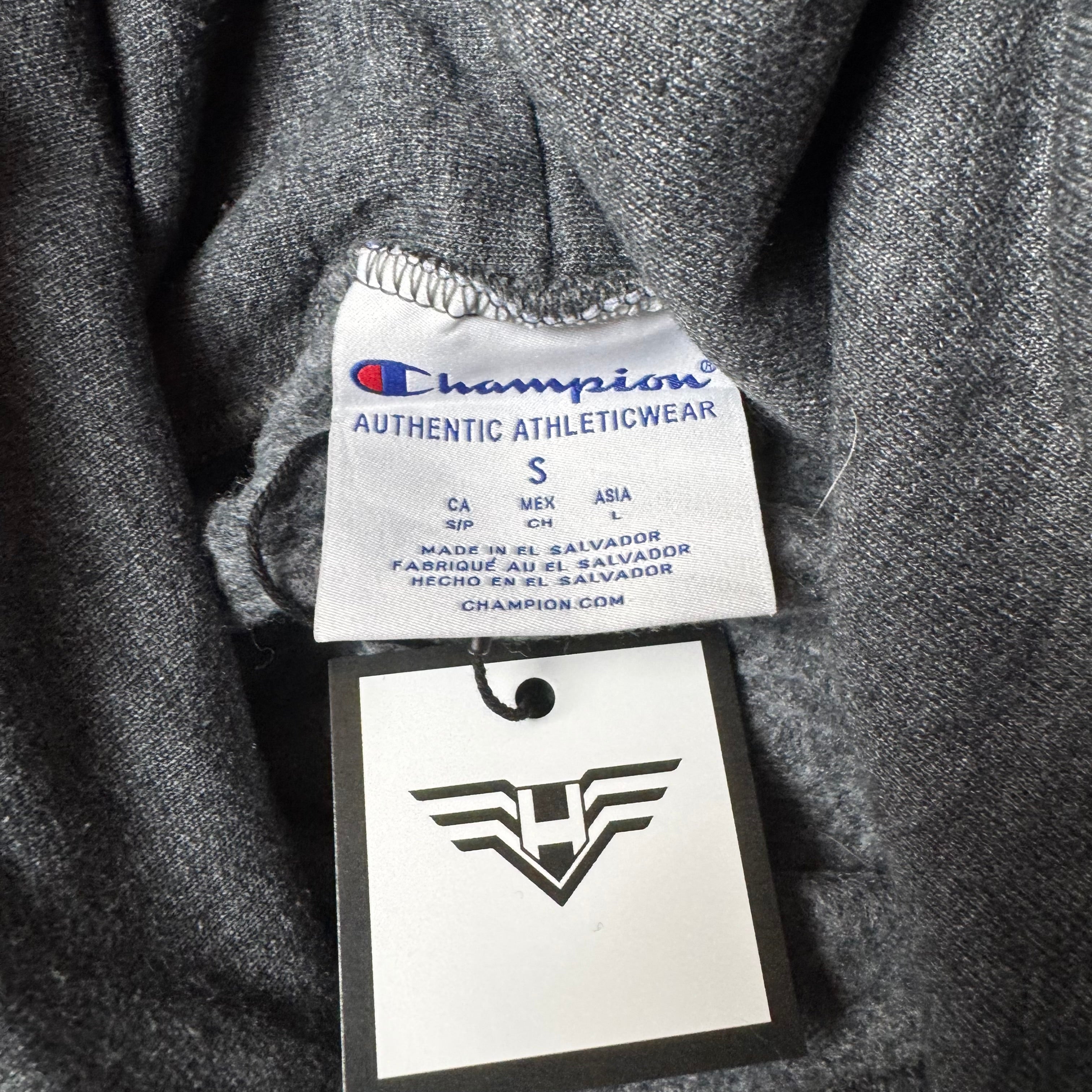 Dark Gray Minnesota Champion Hoodie - Size S