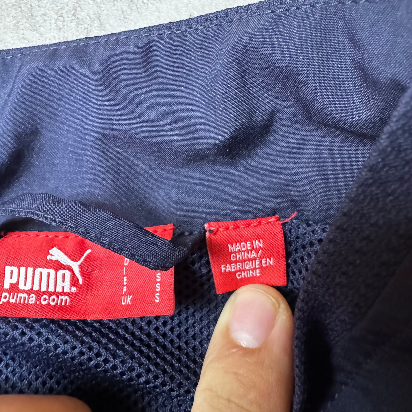 Navy Puma Windbreaker - S