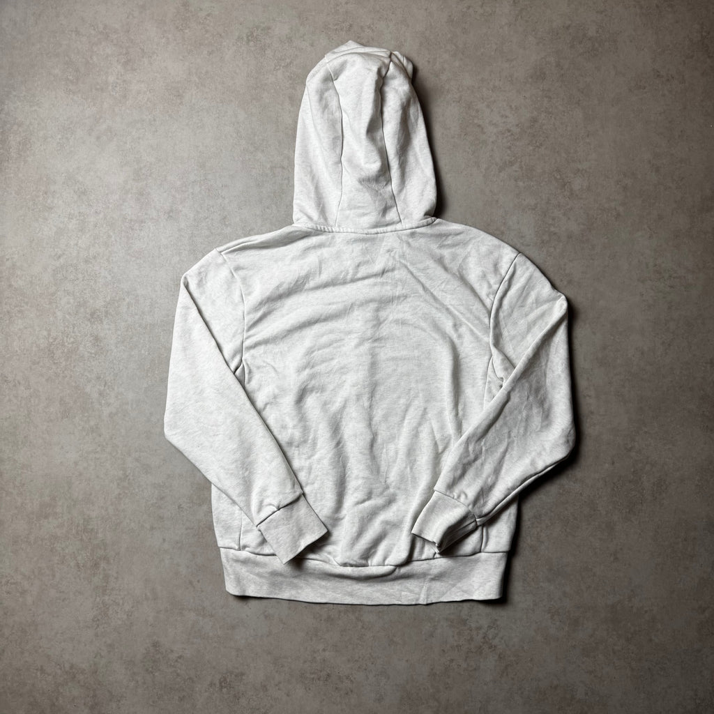 White Nike Zip Up Hoodie - XS
