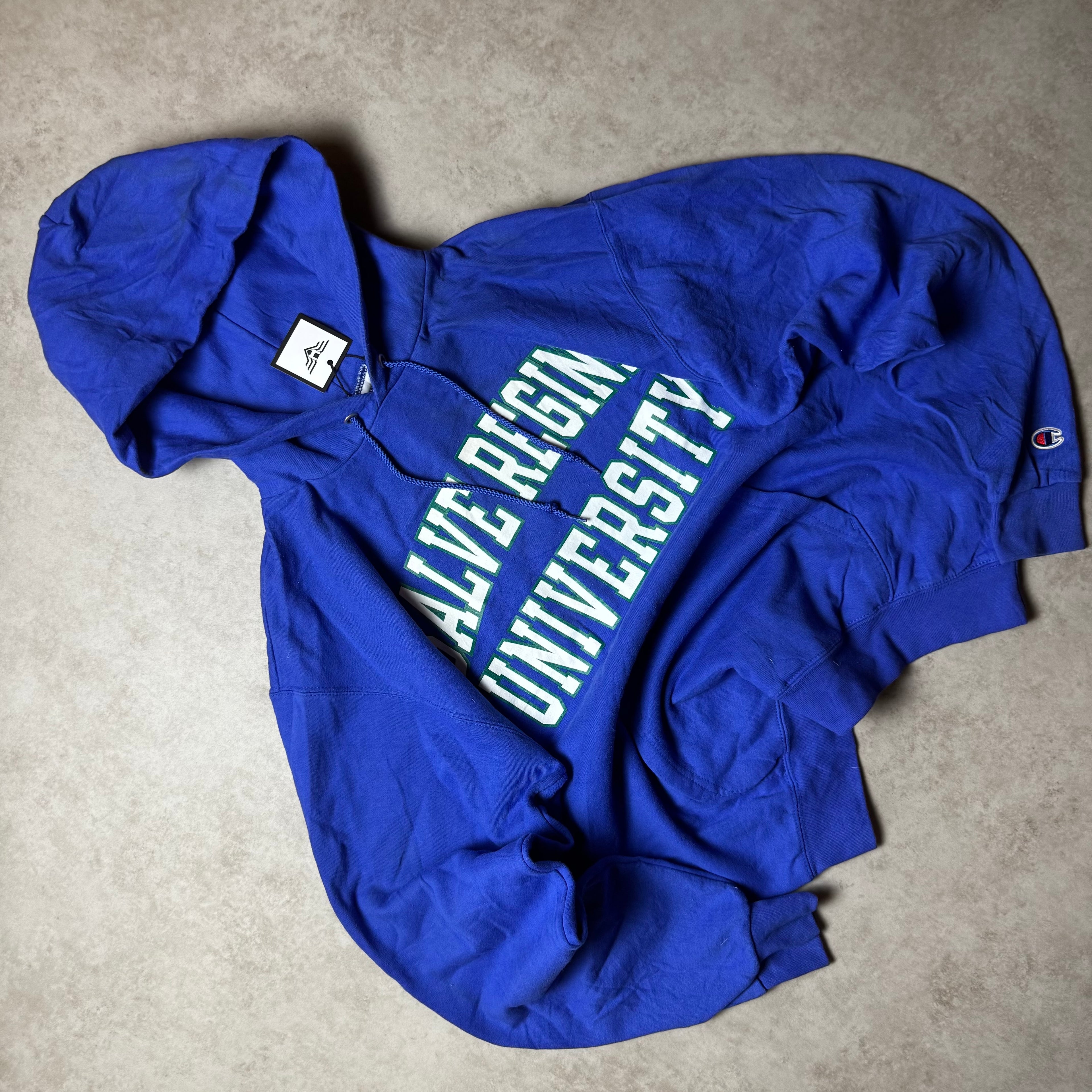 Blue Champion University Hoodie - Size M