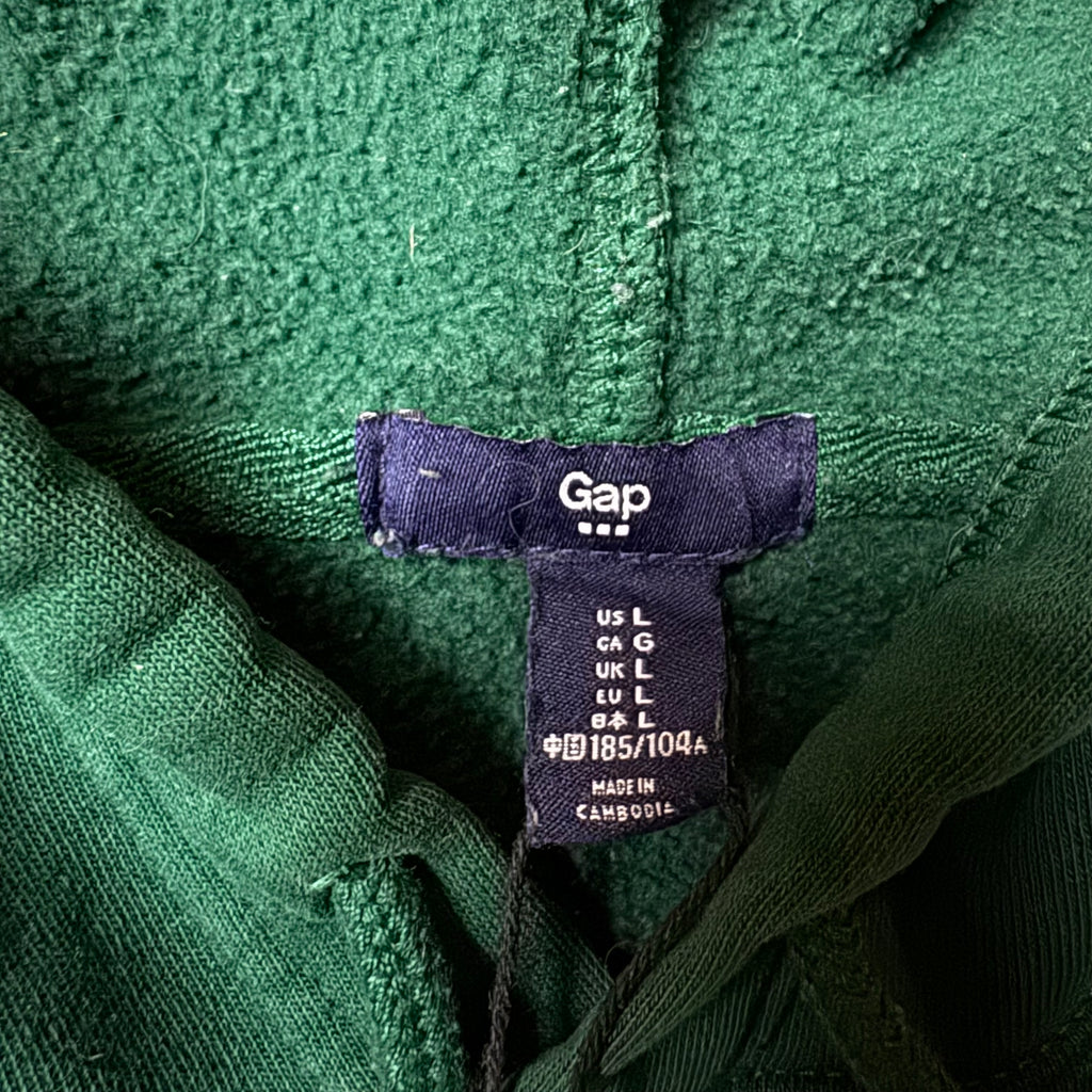 Green GAP Hoodie - Size L