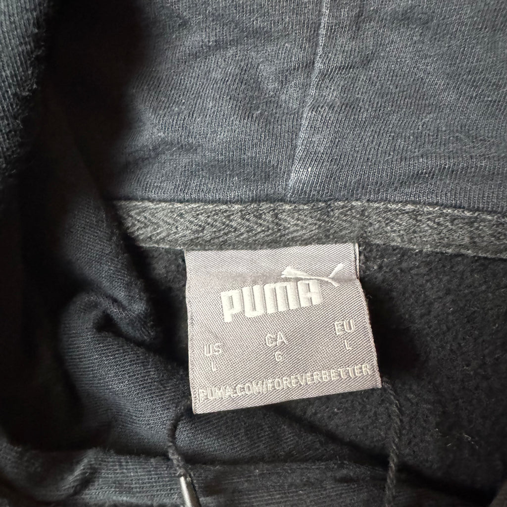 Black Puma Hoodie - L