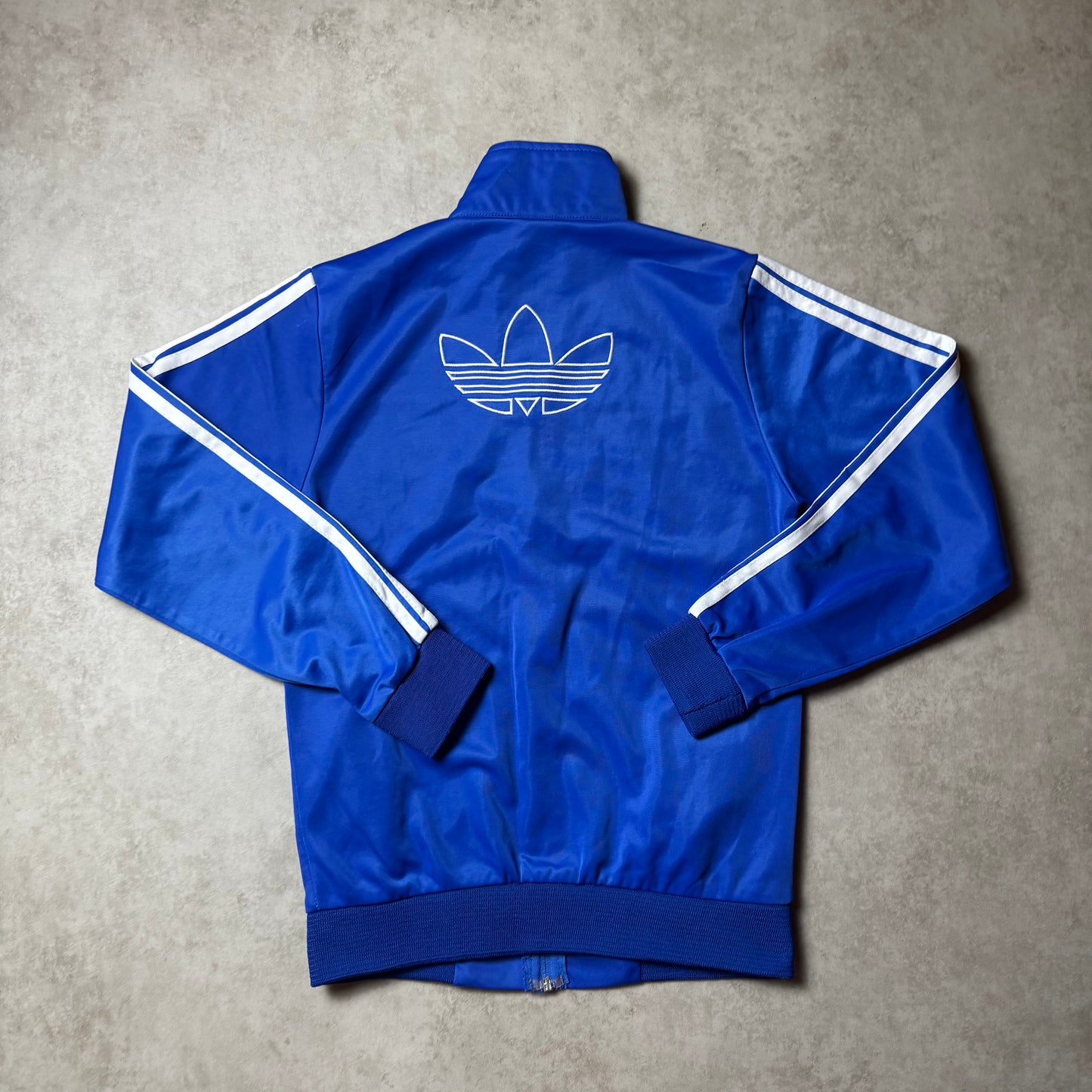 Blue Adidas Zip Up Hoodie - M