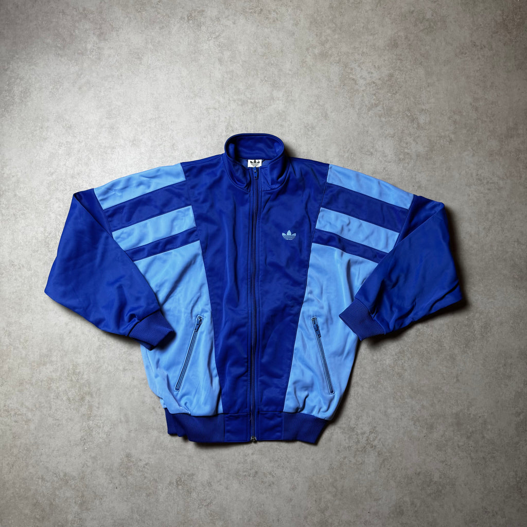 Blue Adidas Zip Up Hoodies - Size S