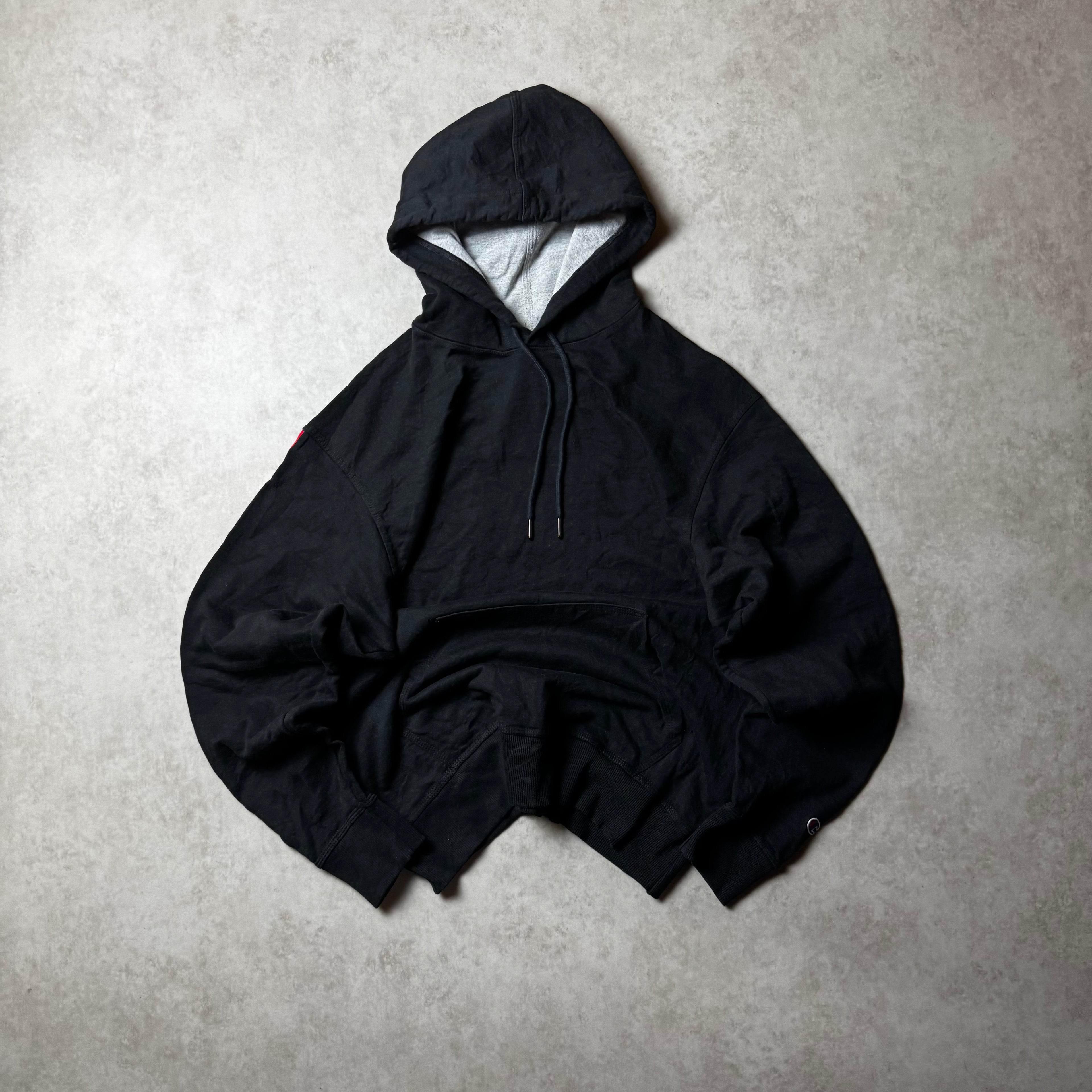 Black Champion Hoodie - Size L