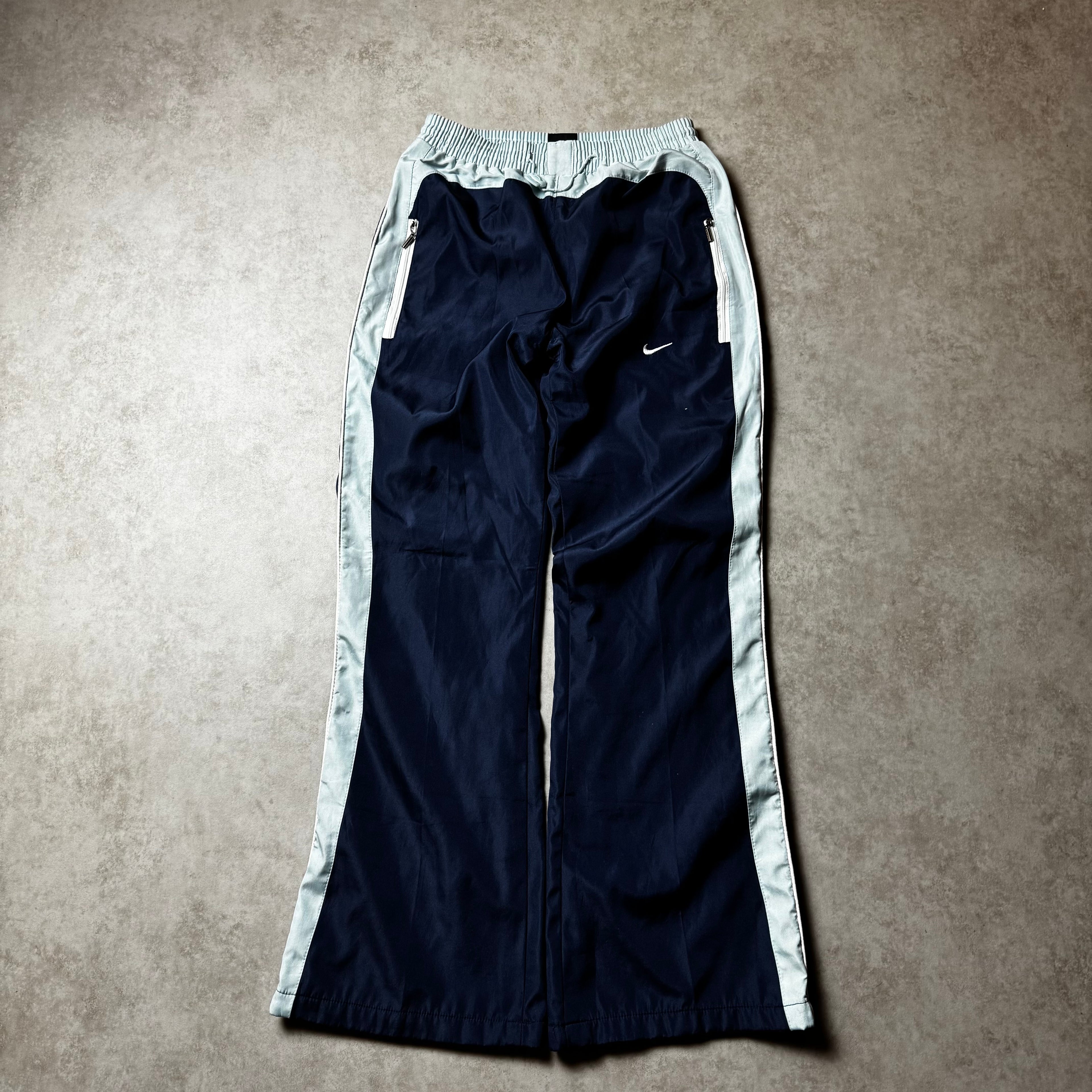 Navy Vintage Nike Trackpants - S