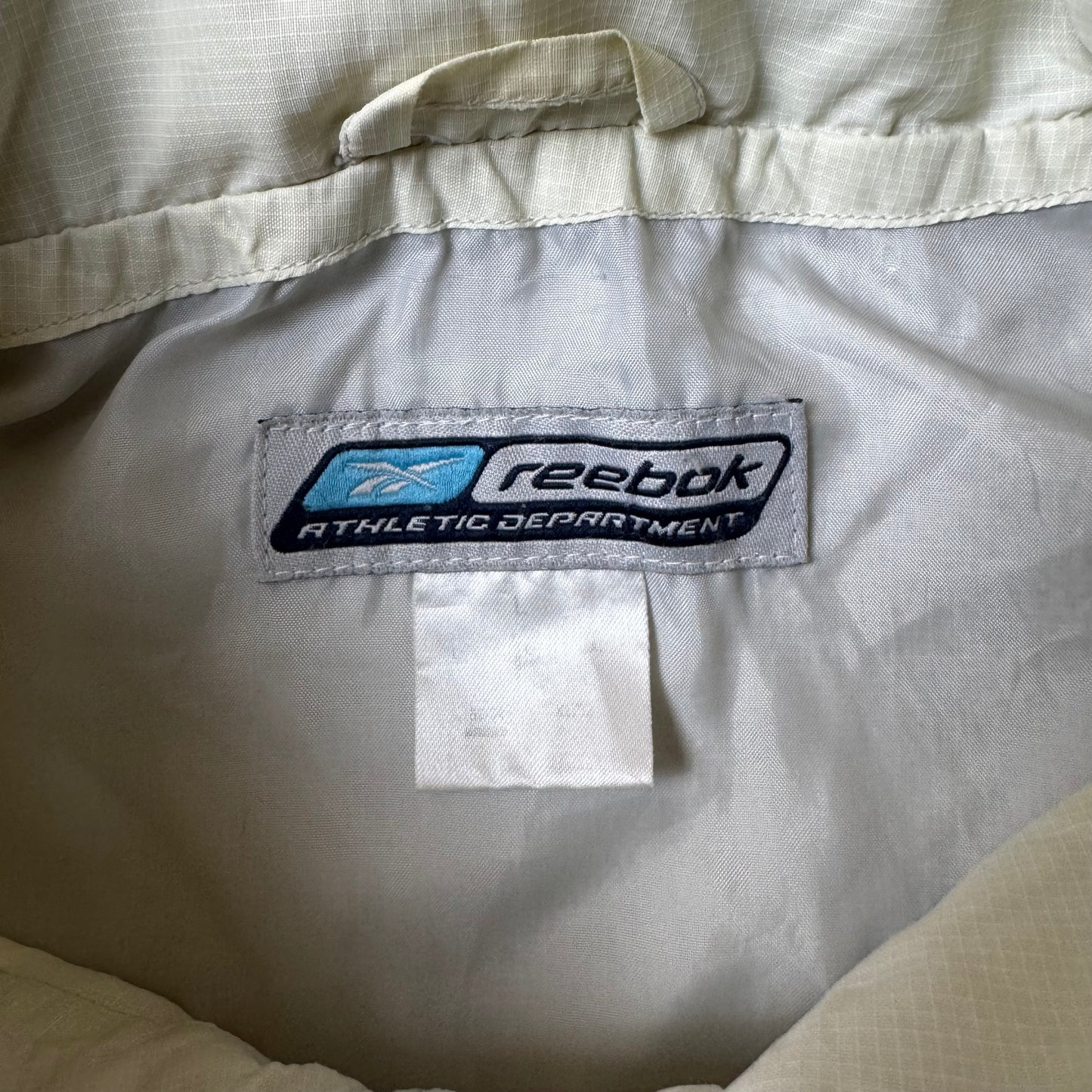 Beige Reebok Vintage Windbreaker - L