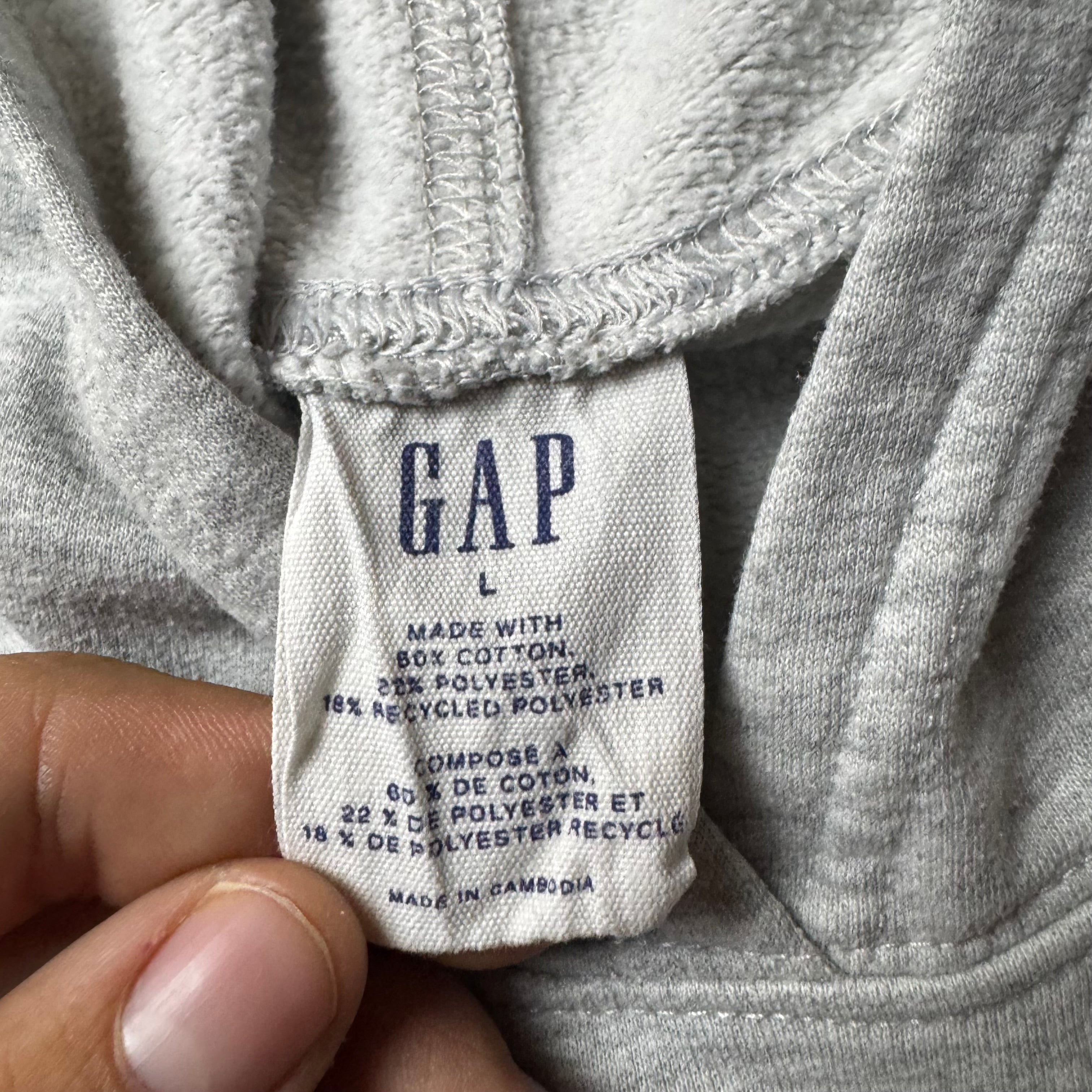 Gray GAP Hoodie - L