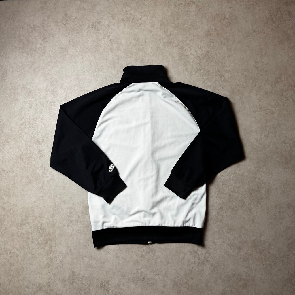 Black and White Zip Up Hoodies - Size L Children's