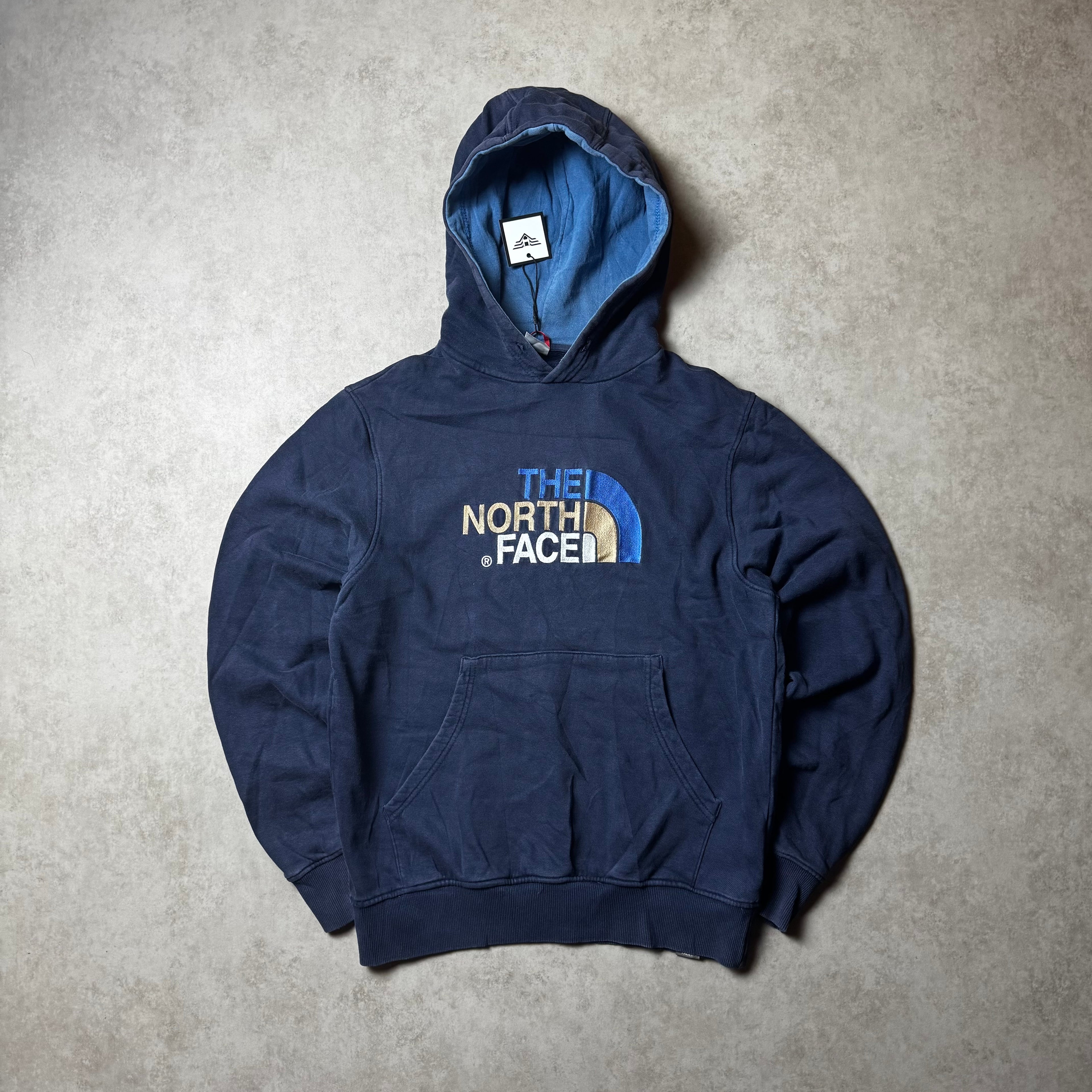 Navy North Face Hoodie - S