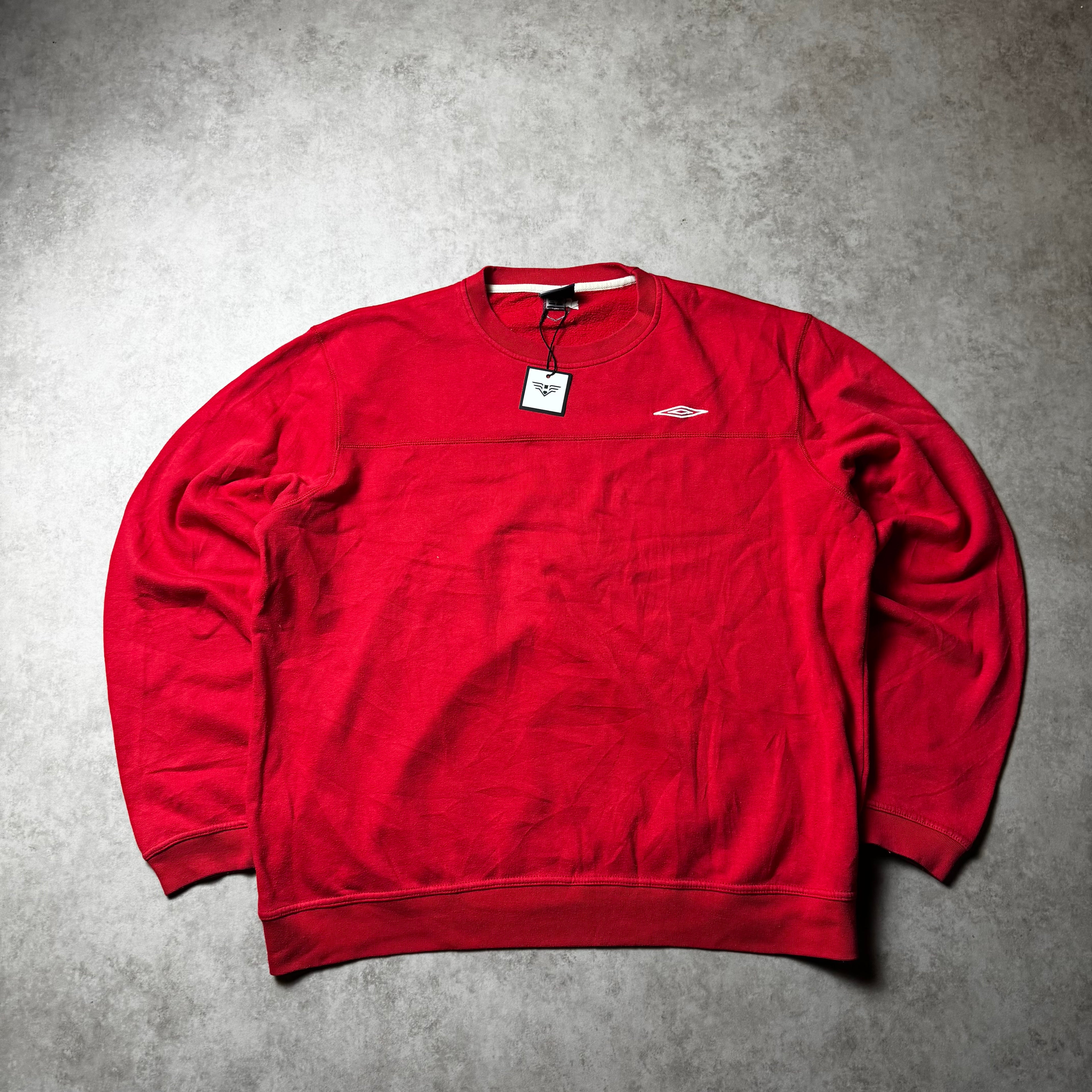 Red Umbro Sweatshirt - XXL