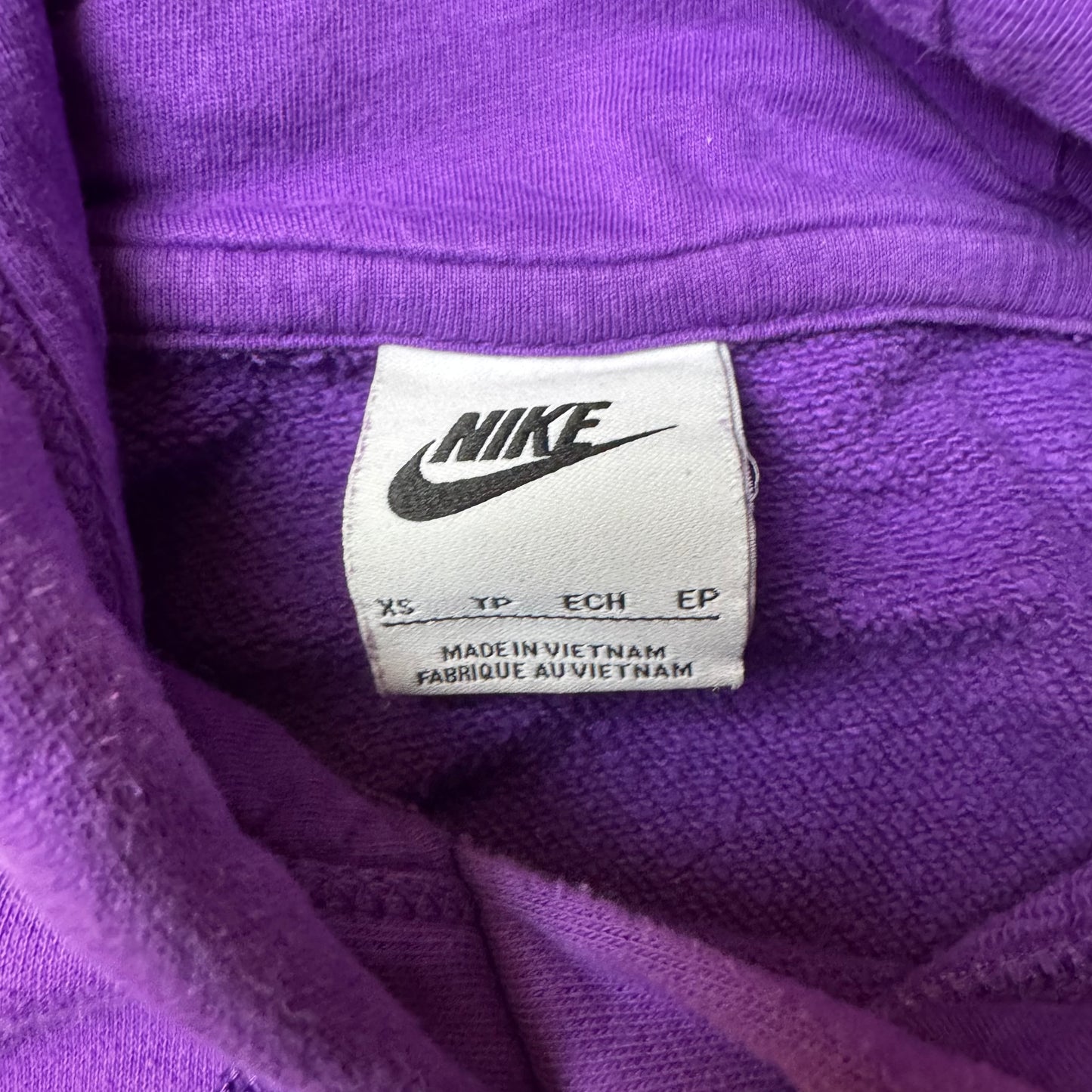 Purple Nike Hoodie - XS