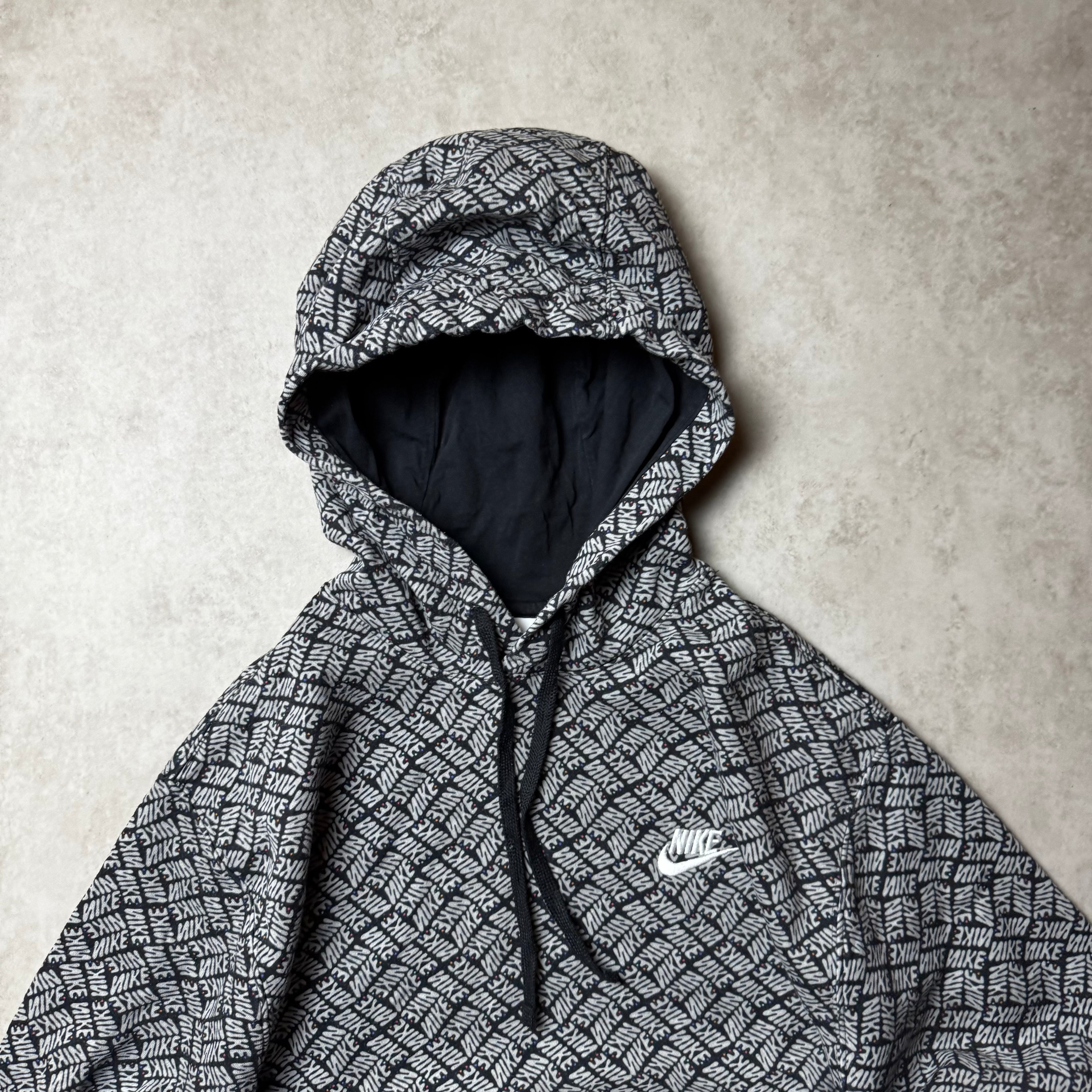 Gray Nike Hoodie - Size M