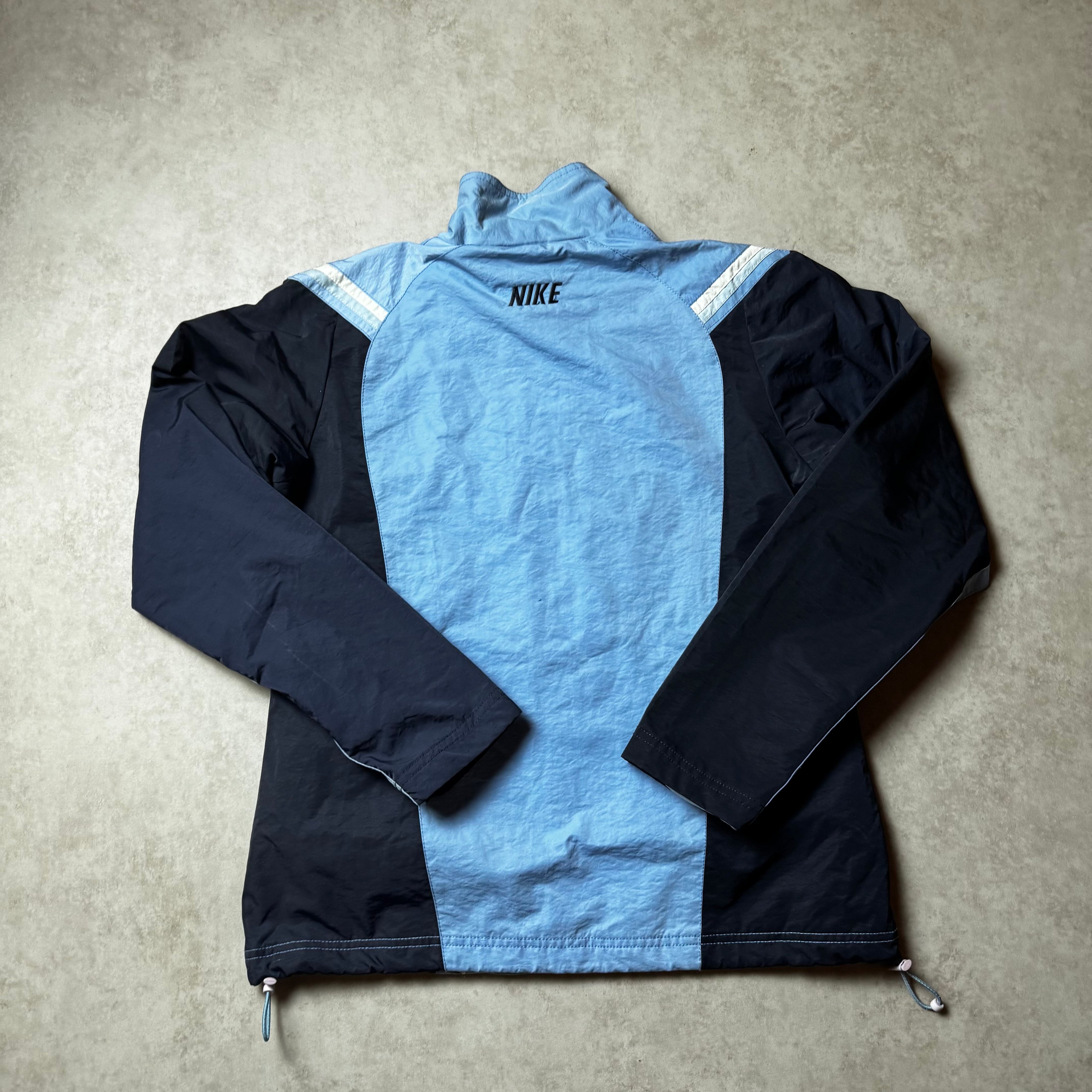 Blue Vintage Nike Windbreaker - M