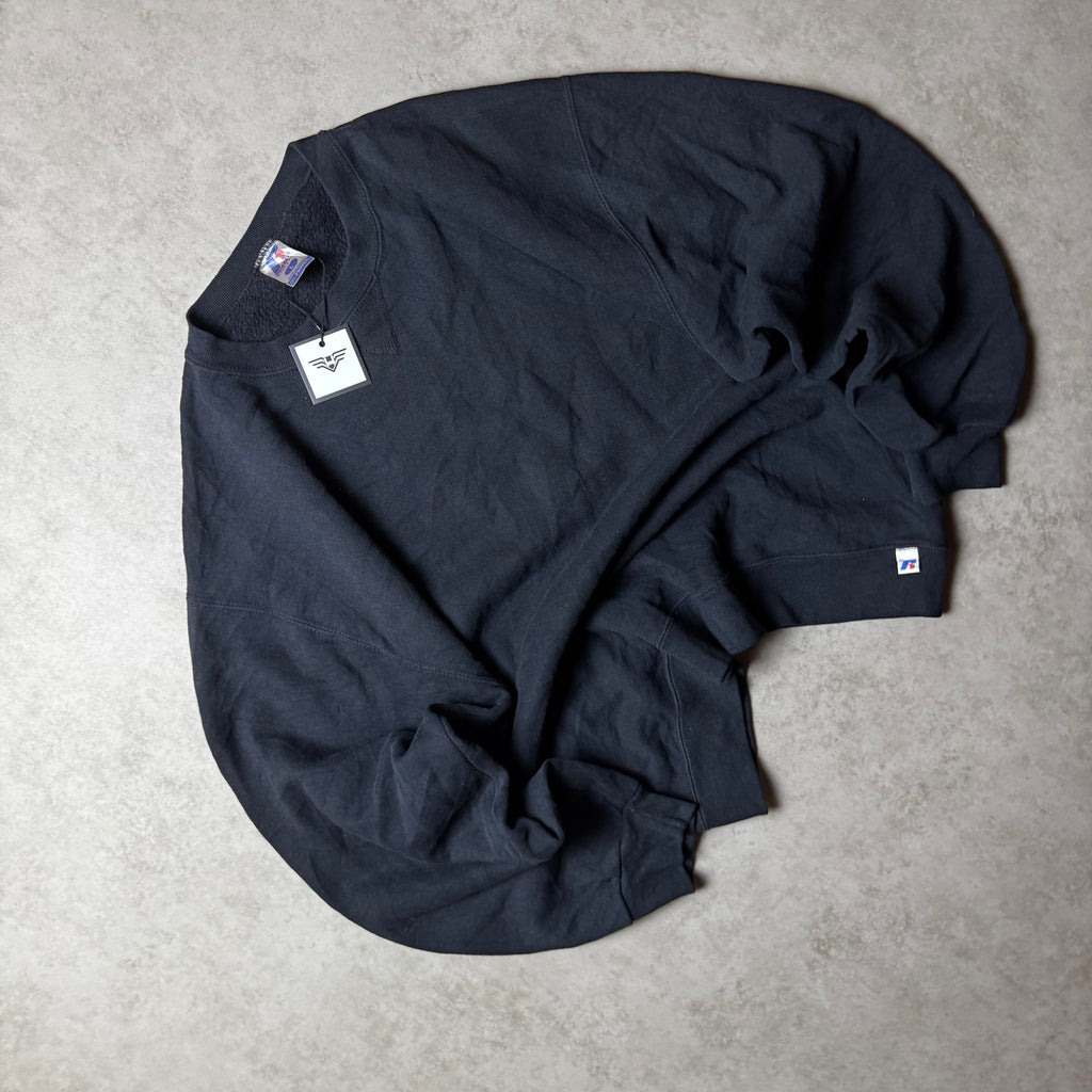 Black Russell Athletic Sweatshirt - Size L