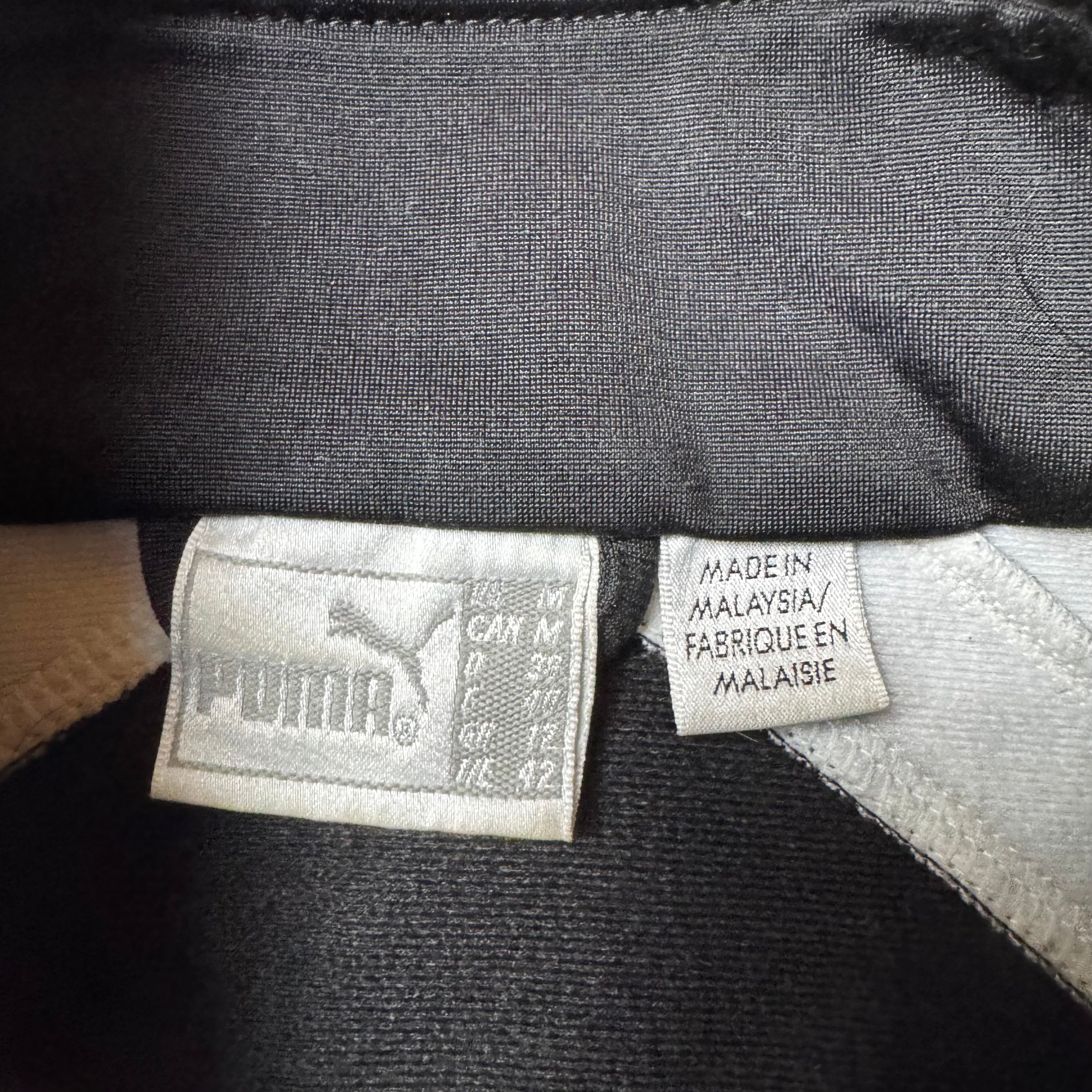 Black Zip Up Puma Hoodie - M