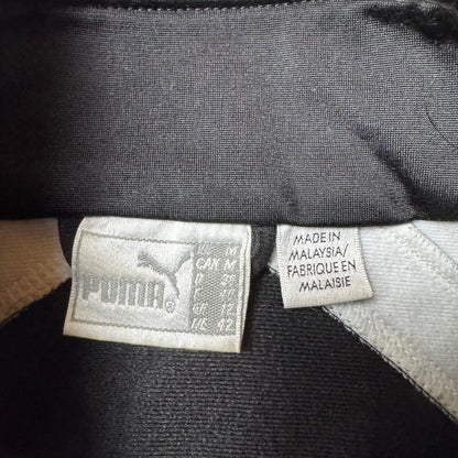 Black Zip Up Puma Hoodie - M