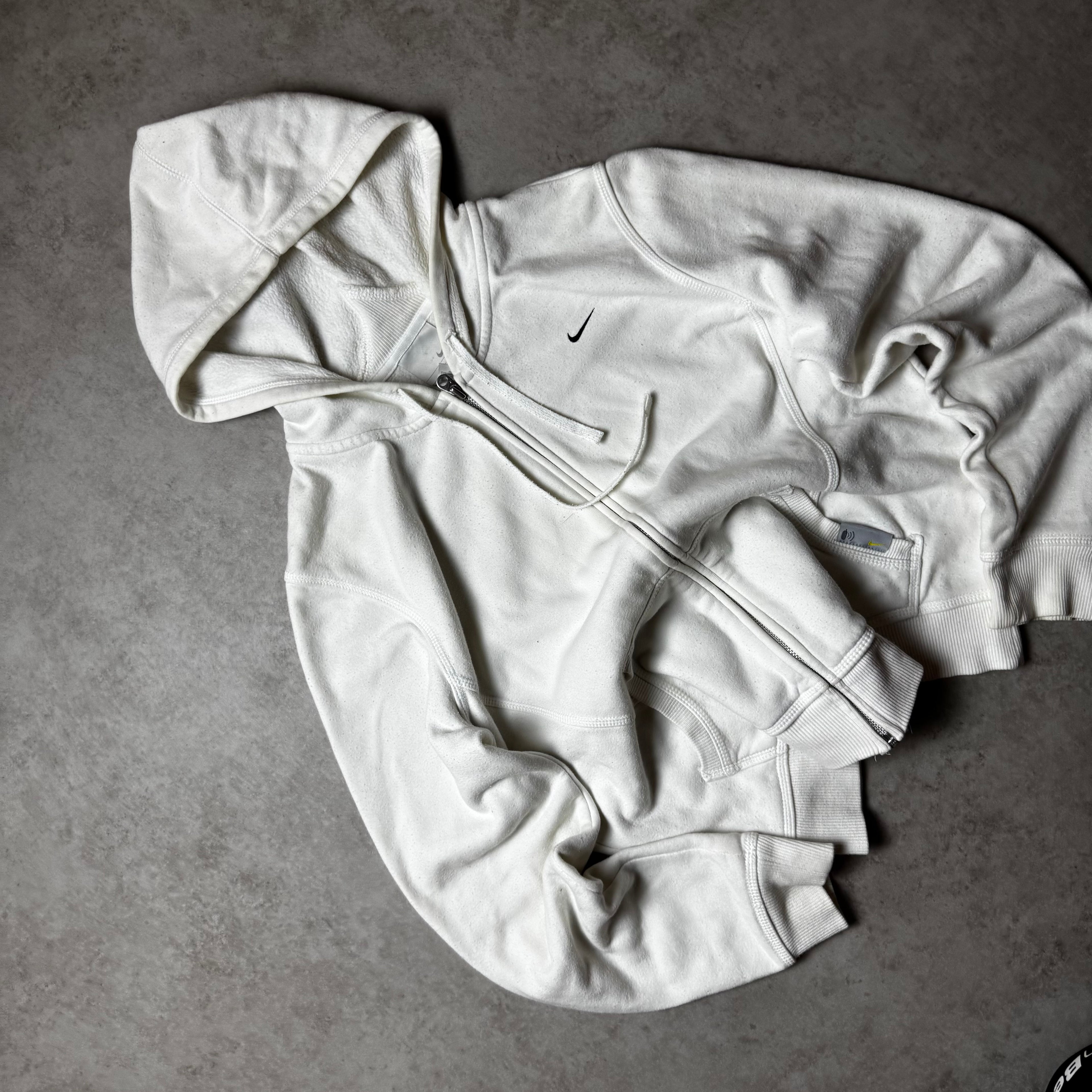 White Nike Hoodie - Size L