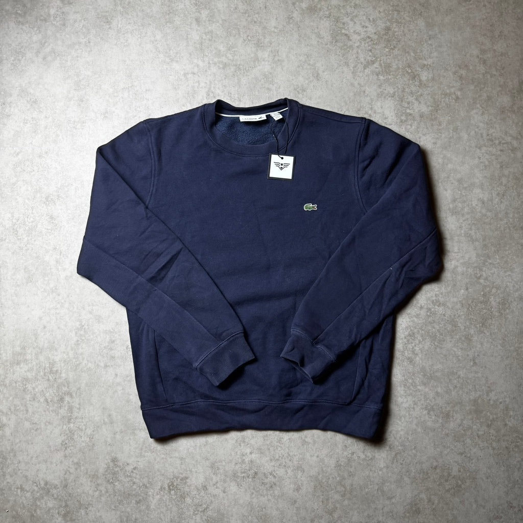 Dark Blue Lacoste Sweatshirt - Size M