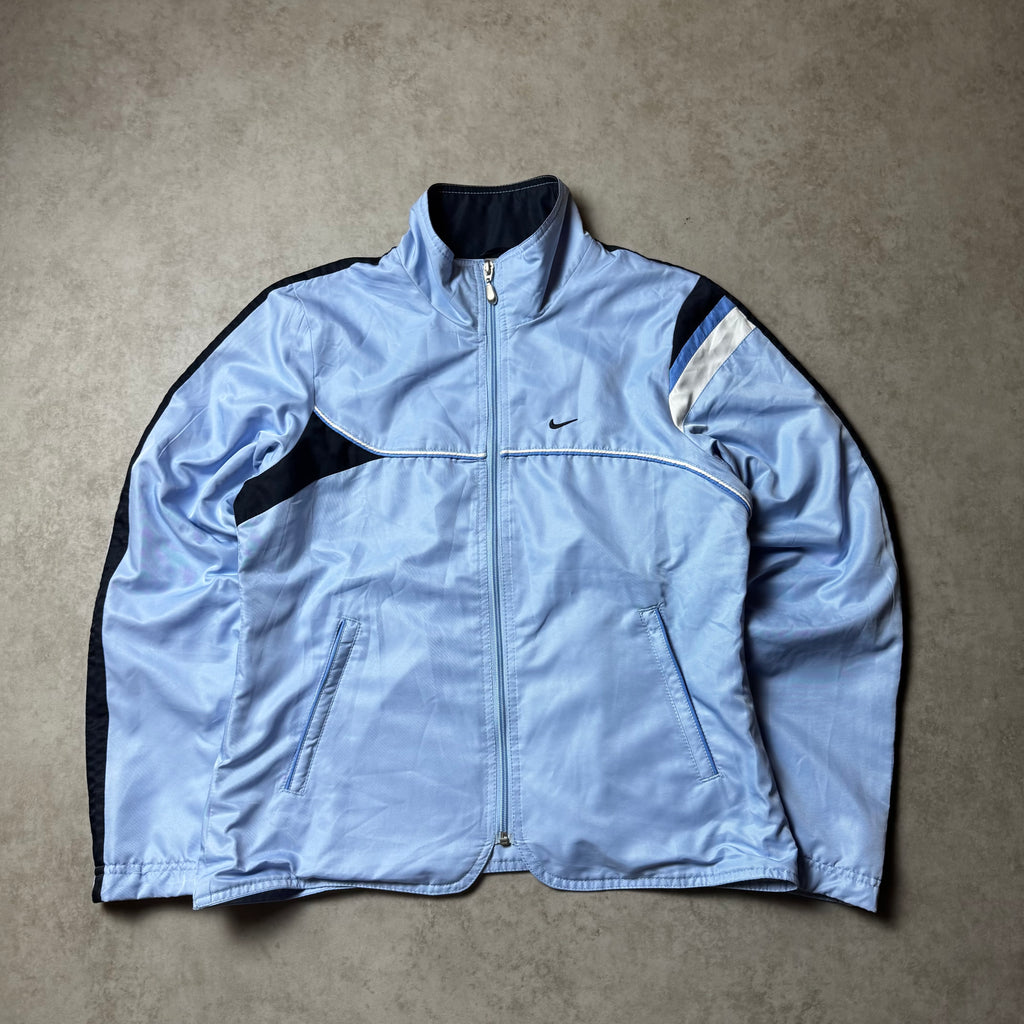 Light Blue Vintage Nike Windbreaker - M
