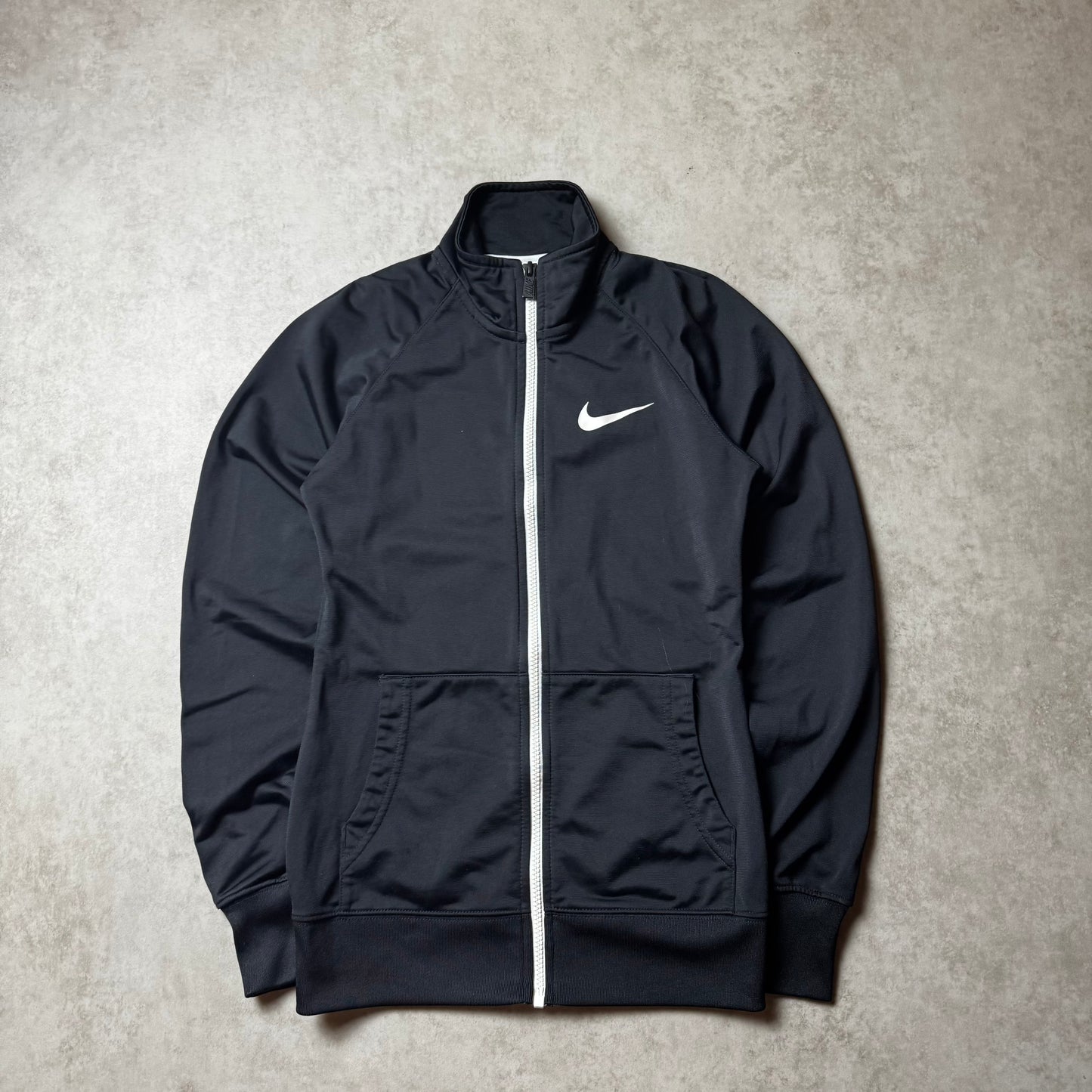 Black Nike Zip Up Hoodie - XS