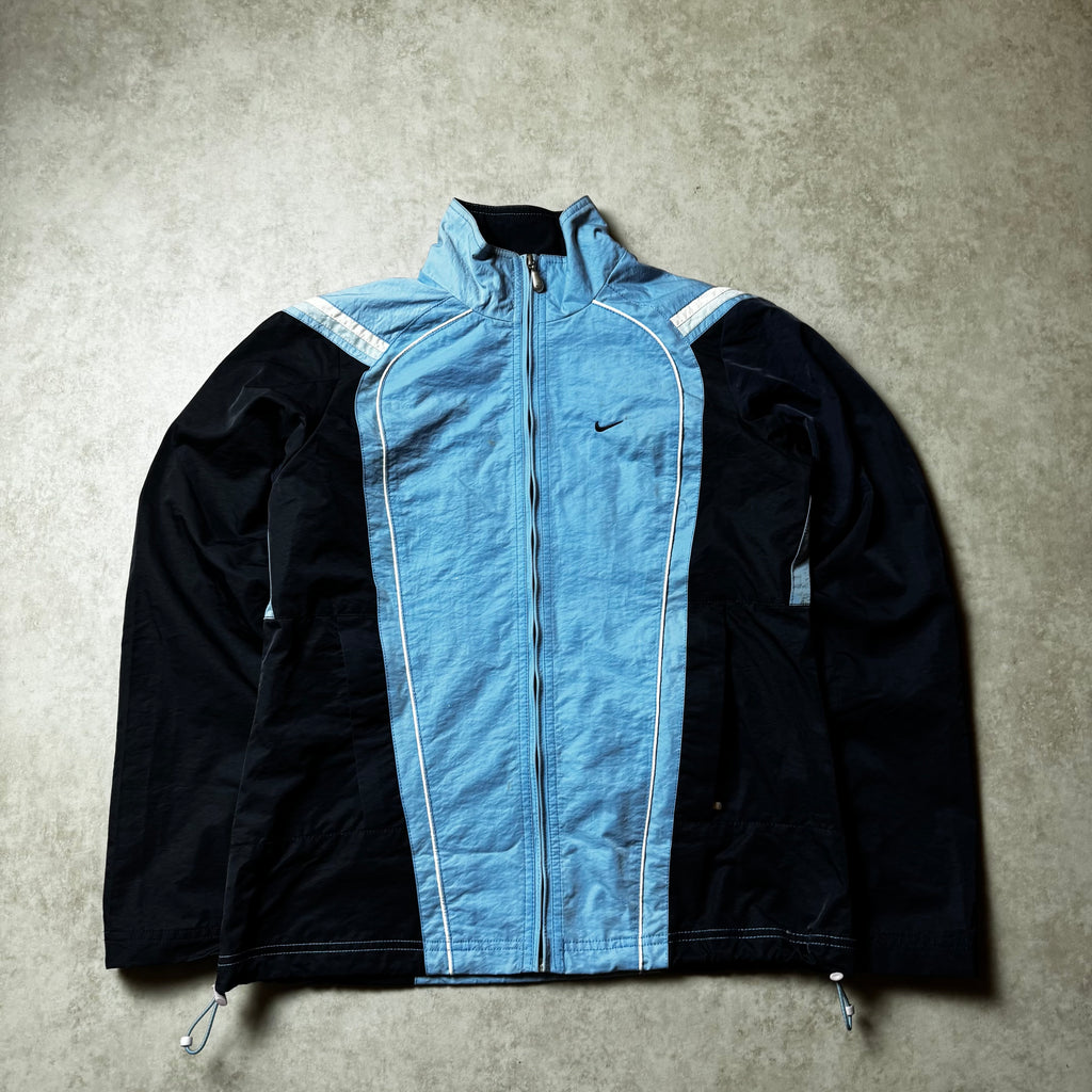 Blue Vintage Nike Windbreaker - M