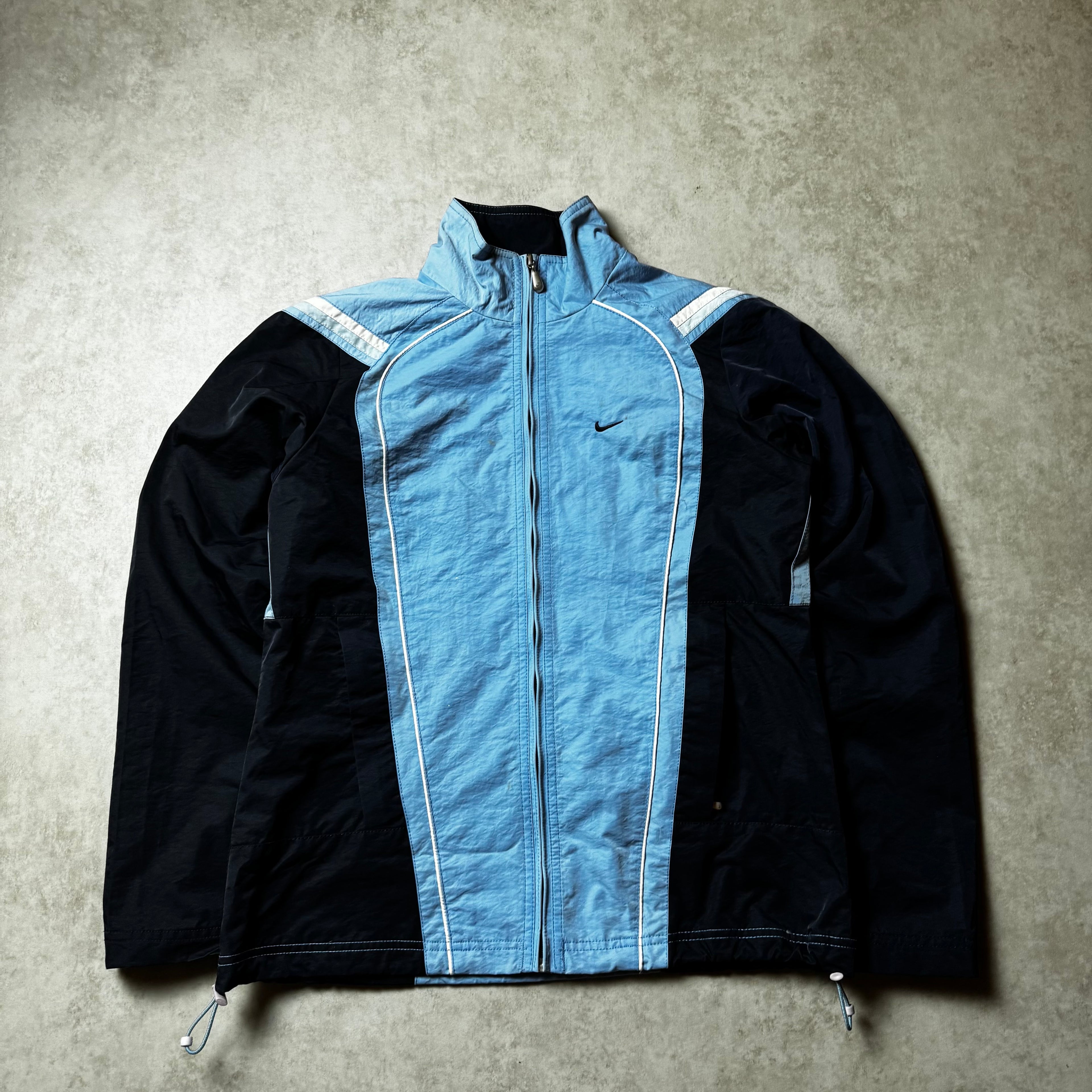 Blue Vintage Nike Windbreaker - M