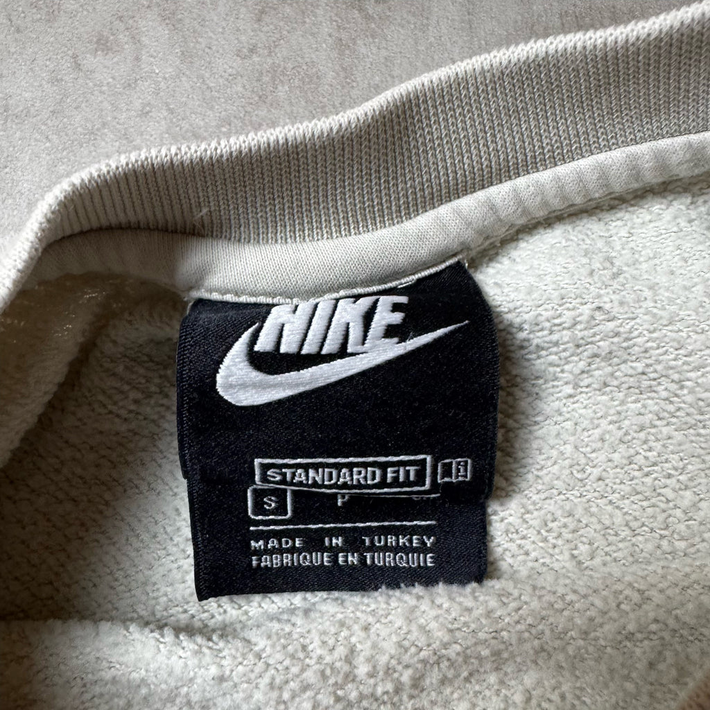 Beige Nike Vintage Sweatshirt - S