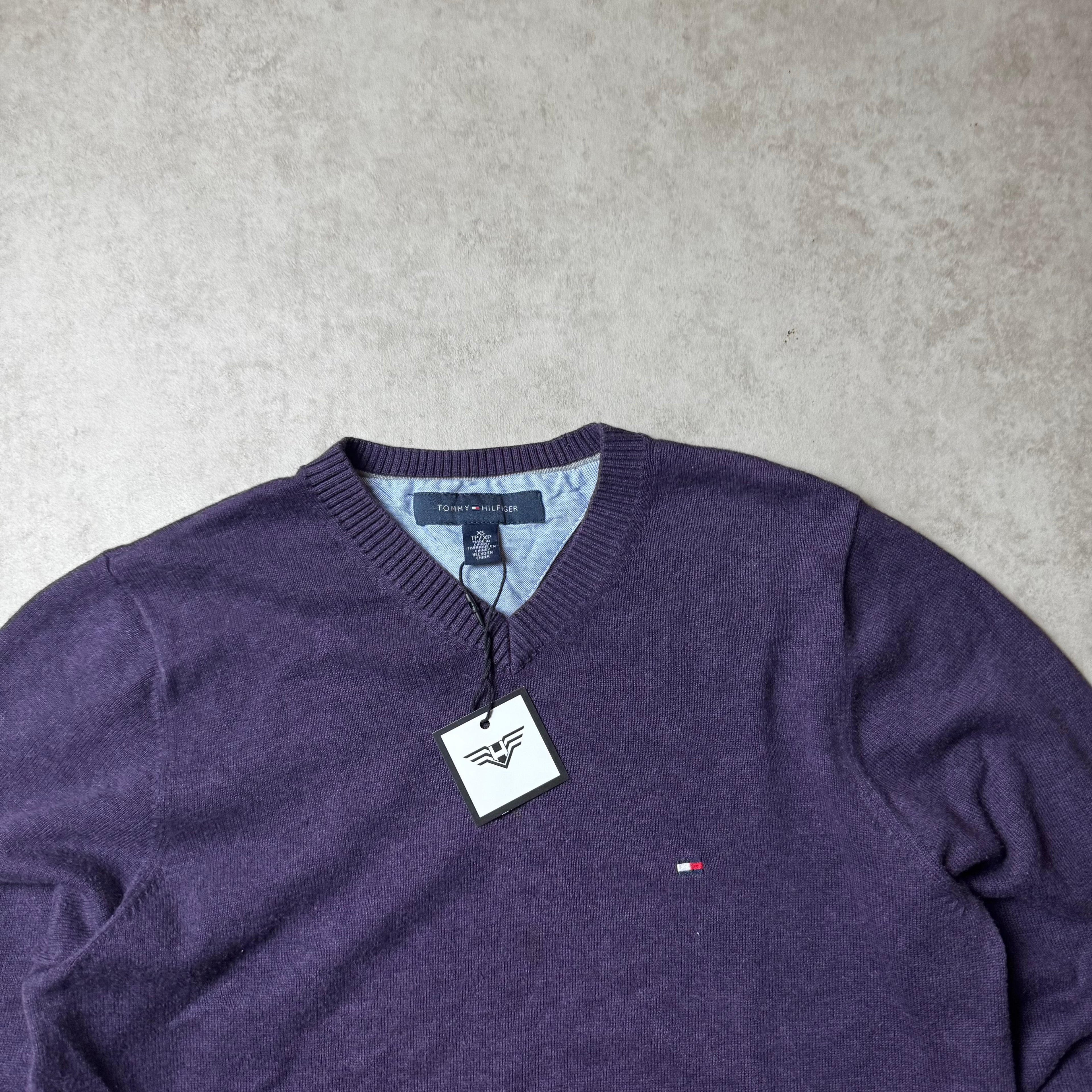 Purple Tommy Hilfiger Sweater - XS