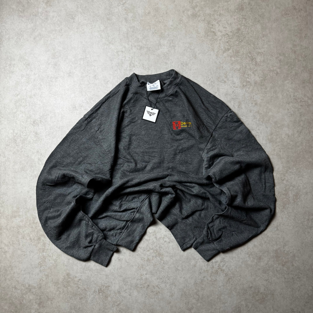 Dark Gray Champion Sweatshirt - Size L