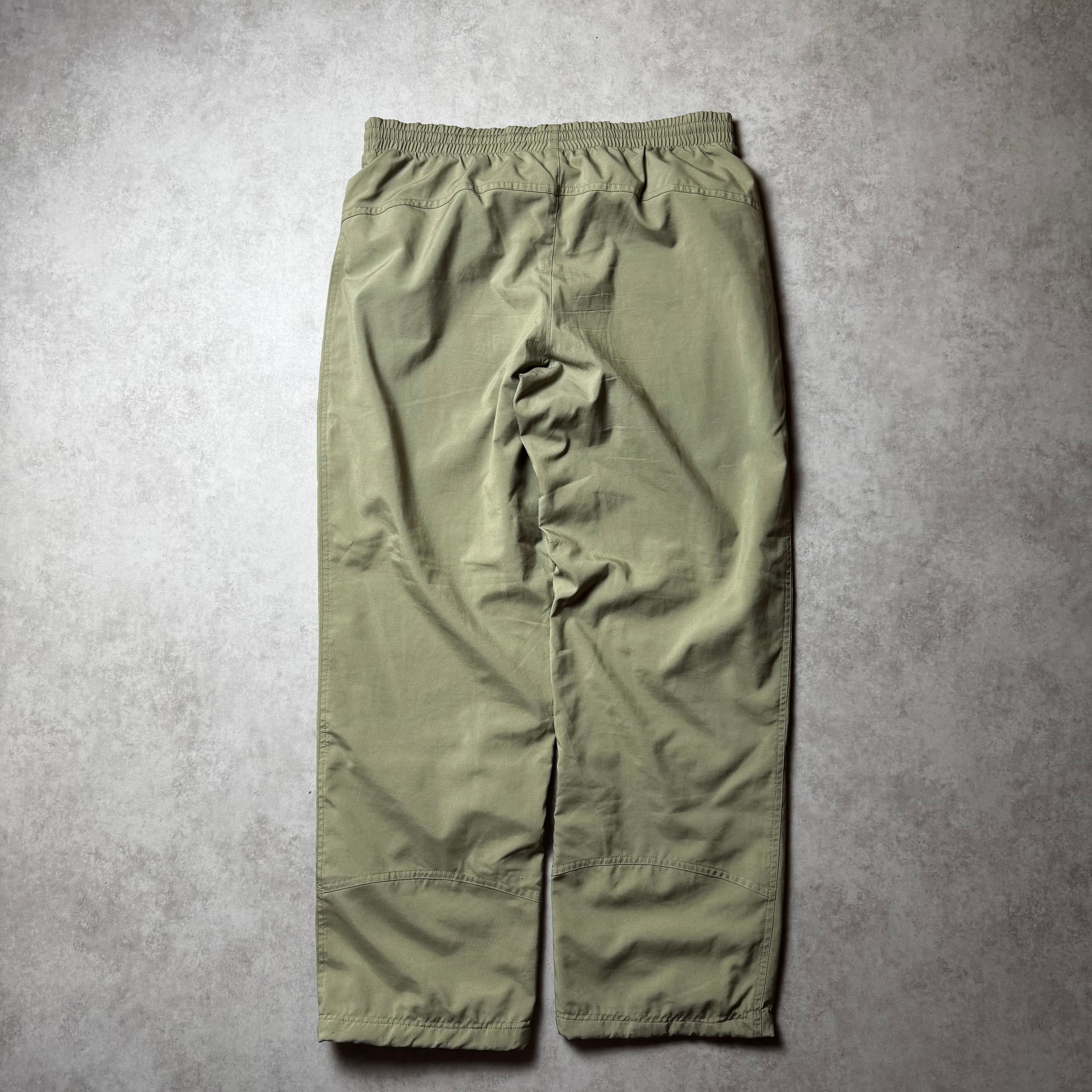 Dark Green Baggy Adidas Pants - Size M