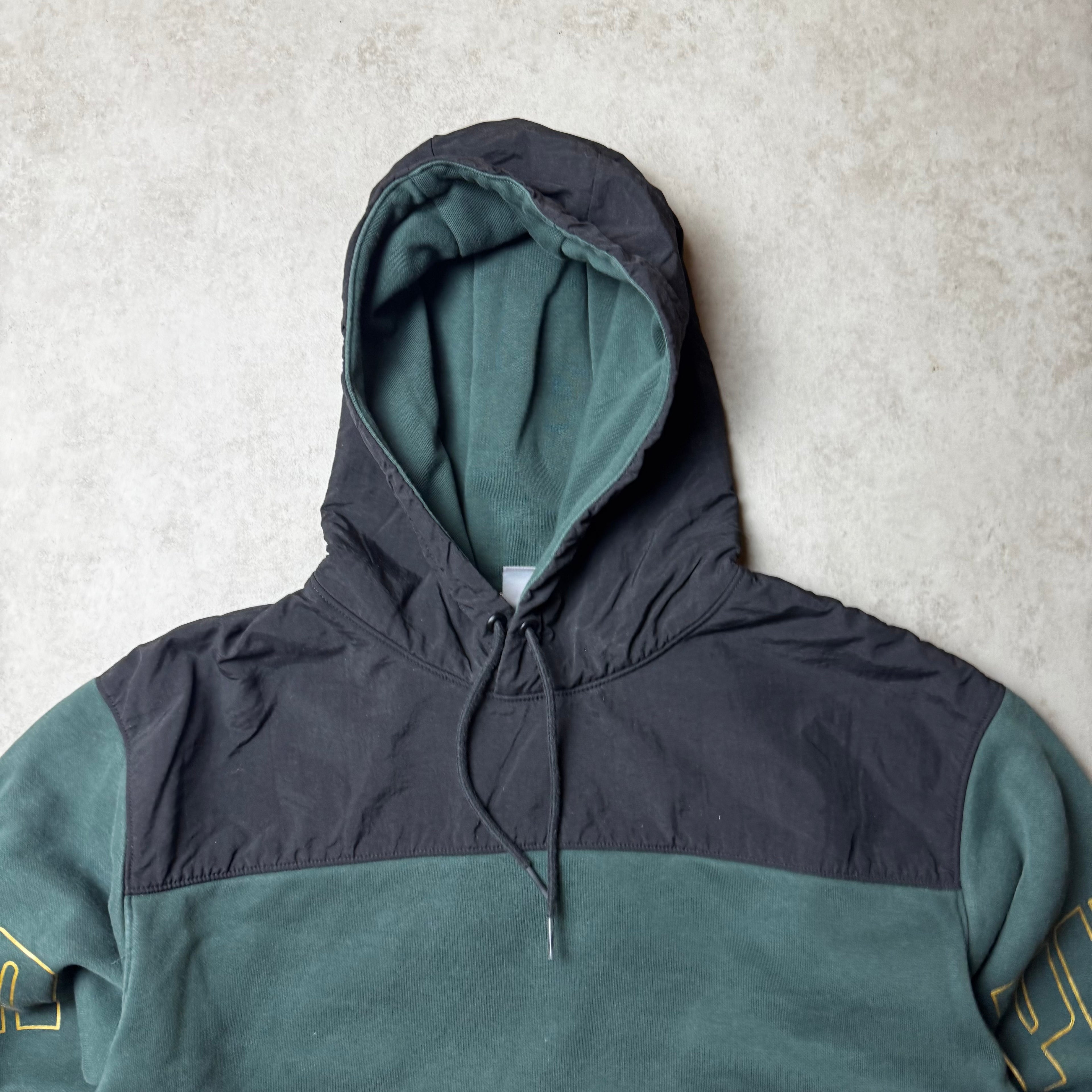 Dark Green Puma Vintage Hoodie - S