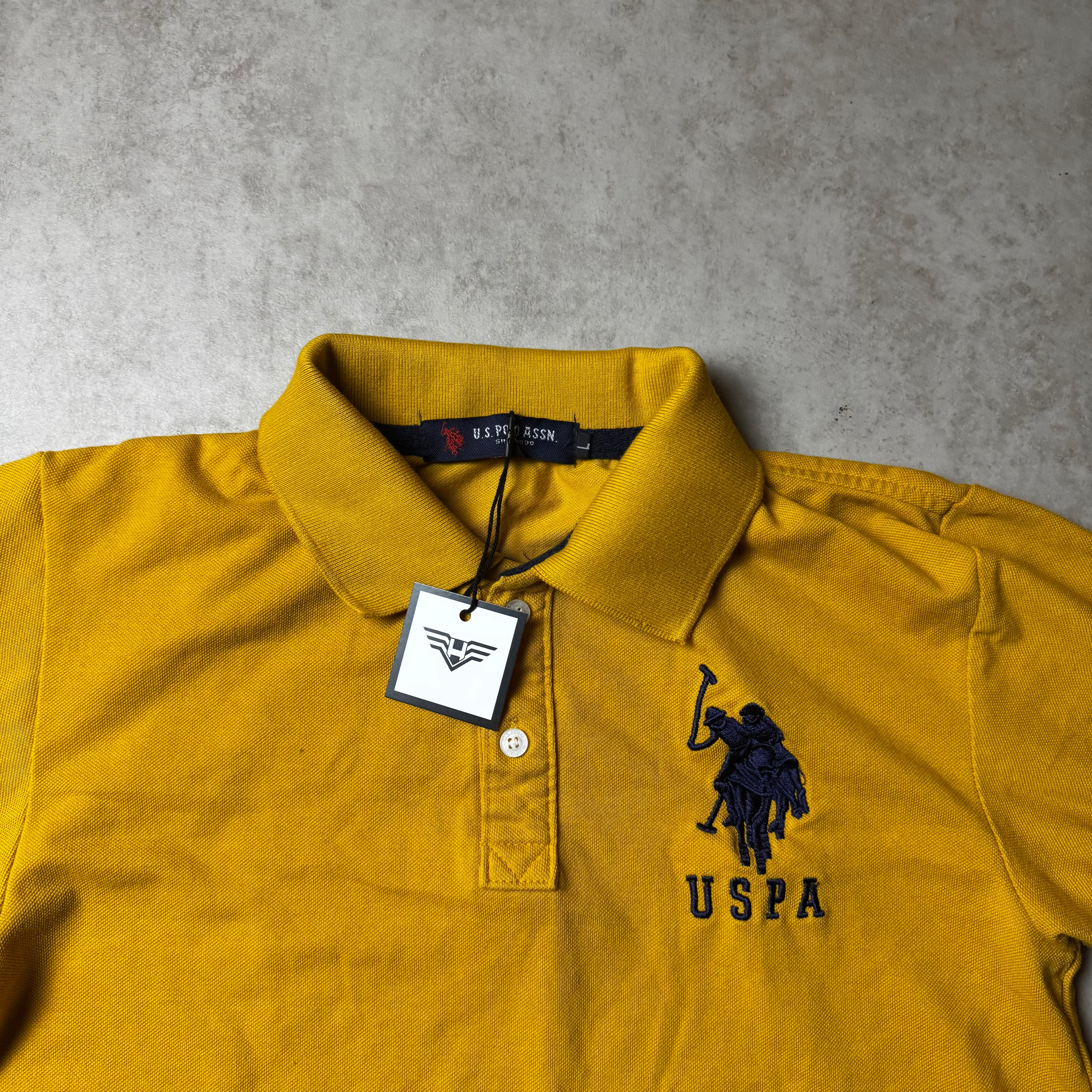 Yellow U.S. Polo Assn. Polo - L wmns