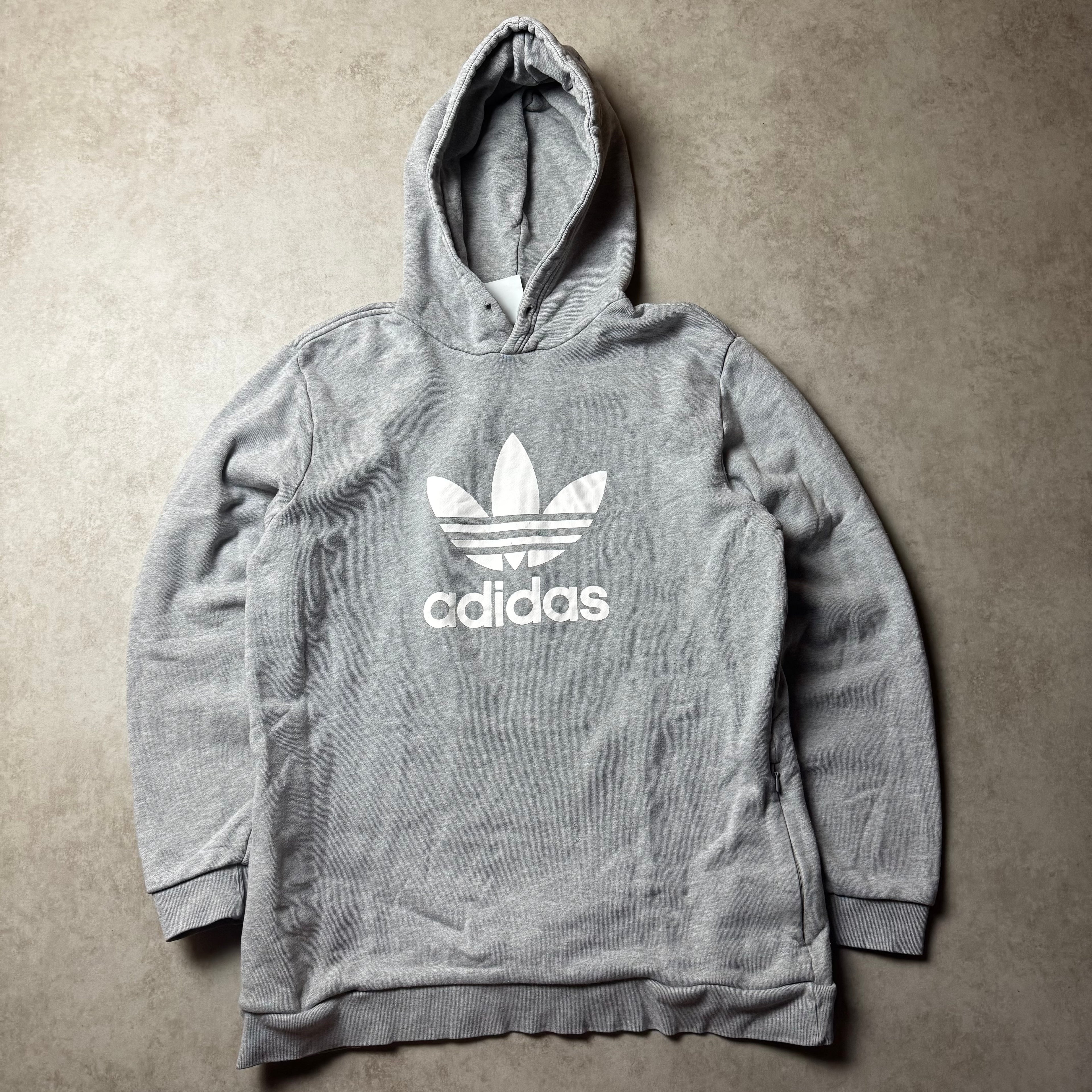 Gray Adidas Hoodie - L