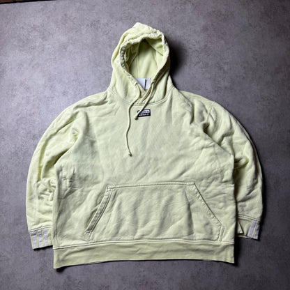 Mint Adidas Oversized Cropped Hoodie - L