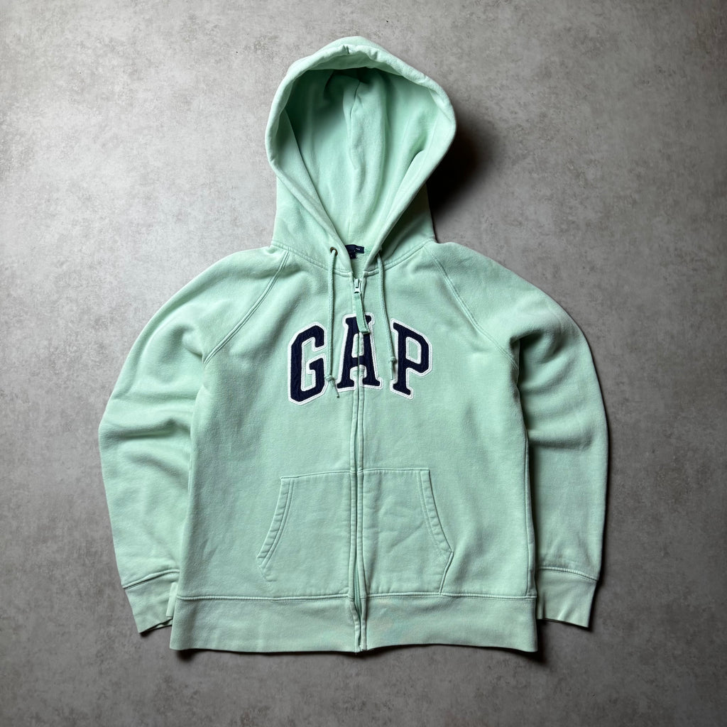 Mint GAP Zip Up Hoodie - L