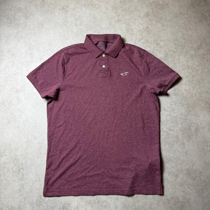 Dark Red Hollister Polo - XL
