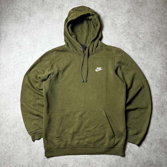 Dark Green Nike Hoodie - S