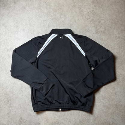Black Zip Up Puma Hoodie - M