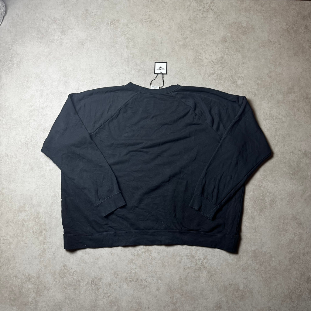 Black Nike Cropped Sweatshirt - XXL