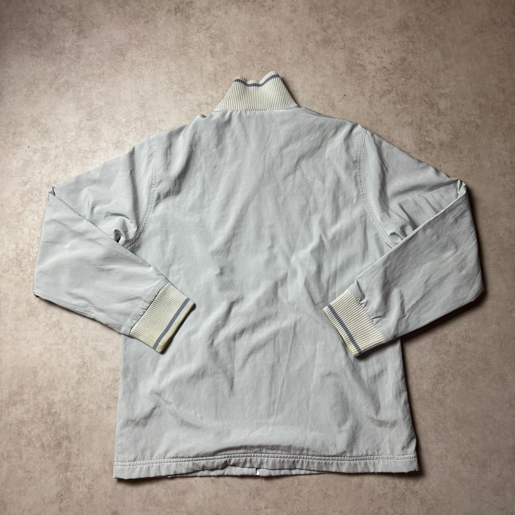 Gray Vintage Adidas Windbreaker - M