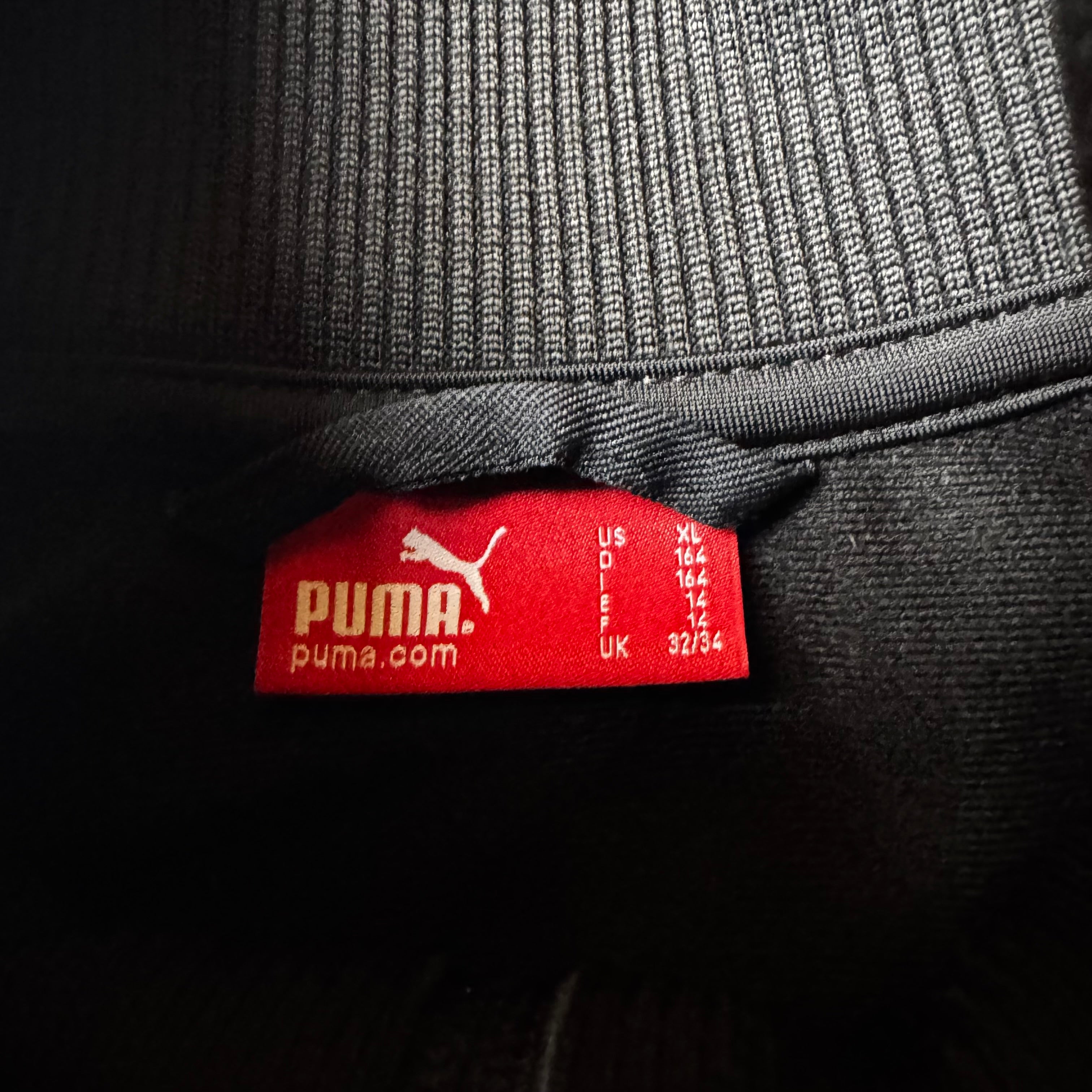Black Puma Zip Up Hoodie - XS