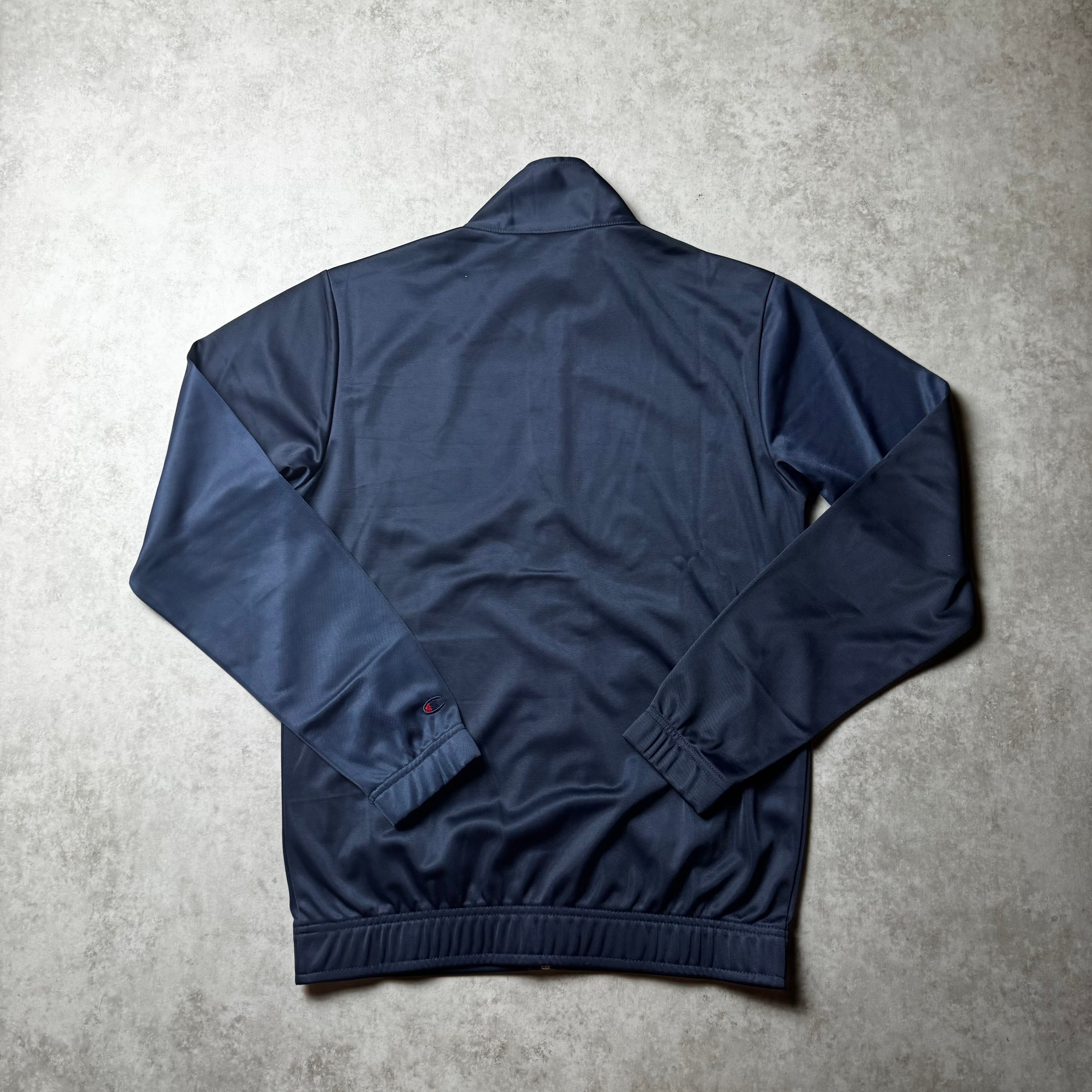 Navy Champion Yankee Zip Up Hoodie - S