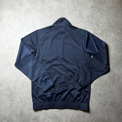 Navy Champion Yankee Zip Up Hoodie - S